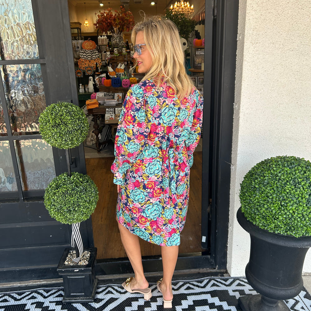 
                  
                    Kora Floral Back Tie Dress
                  
                