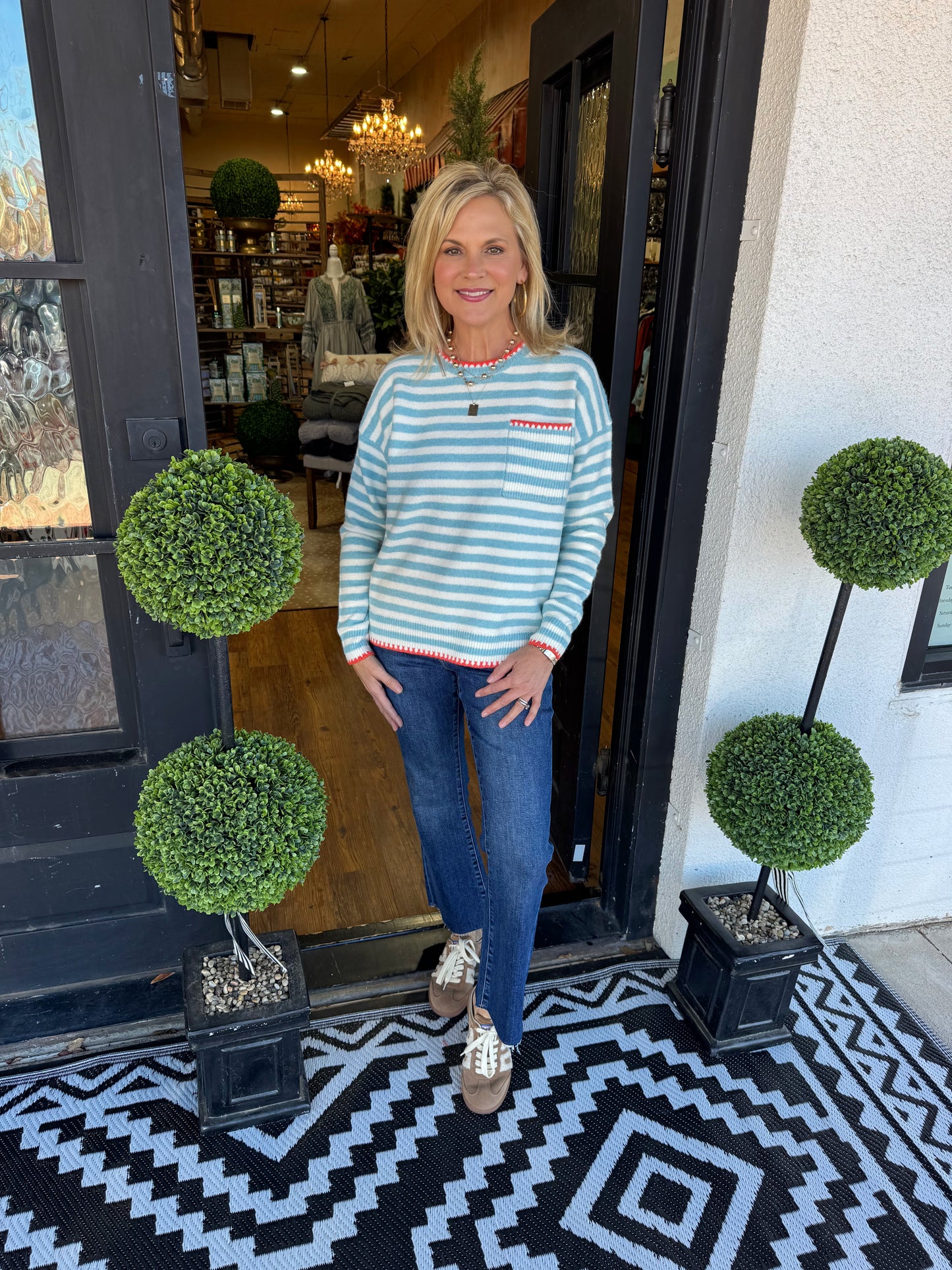 Sherry Sweater - Light Blue