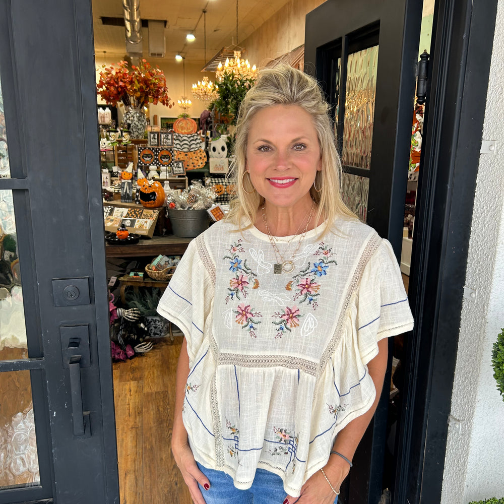 
                      
                        Whitley Wildflower Blouse
                      
                    