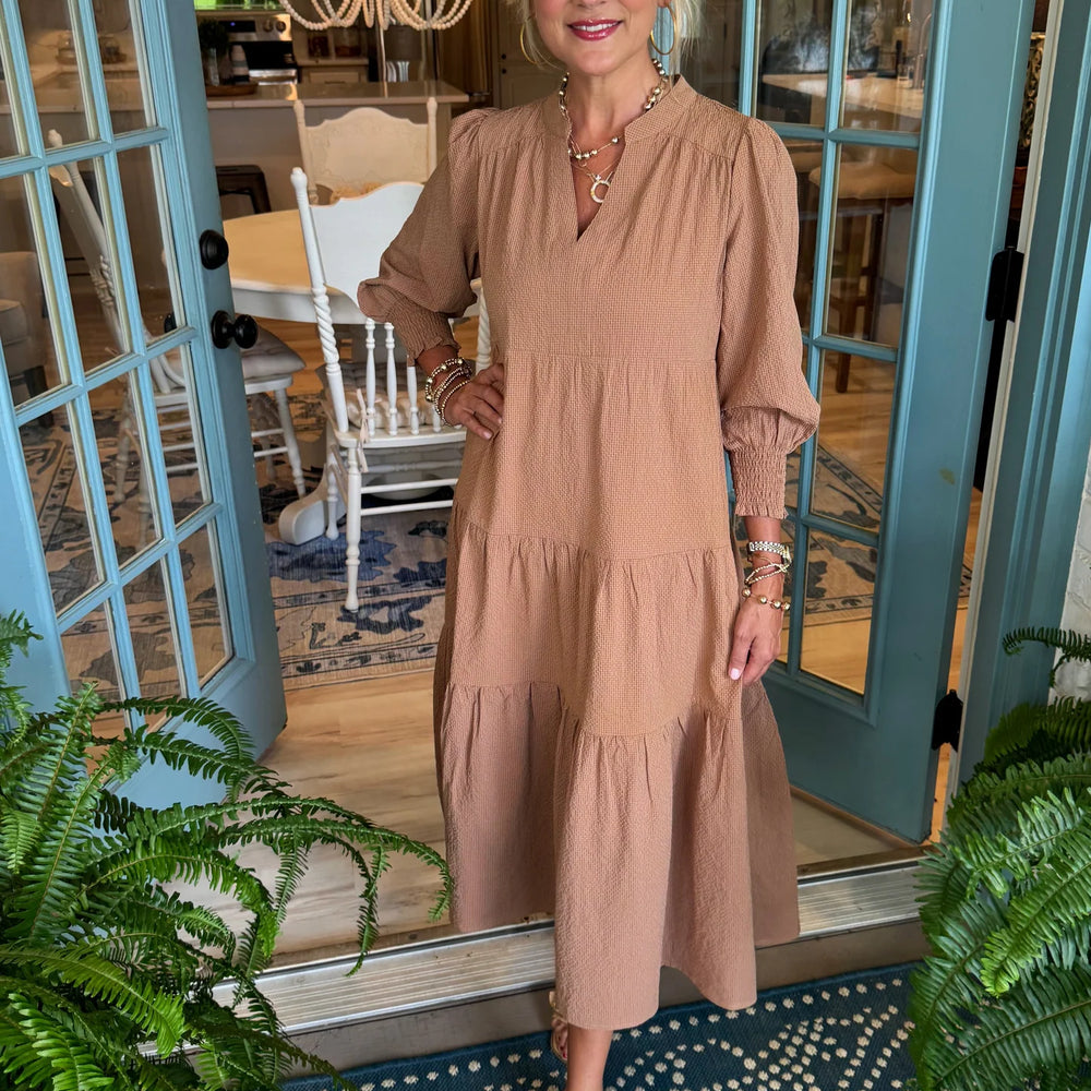 Carly Dress - Mocha
