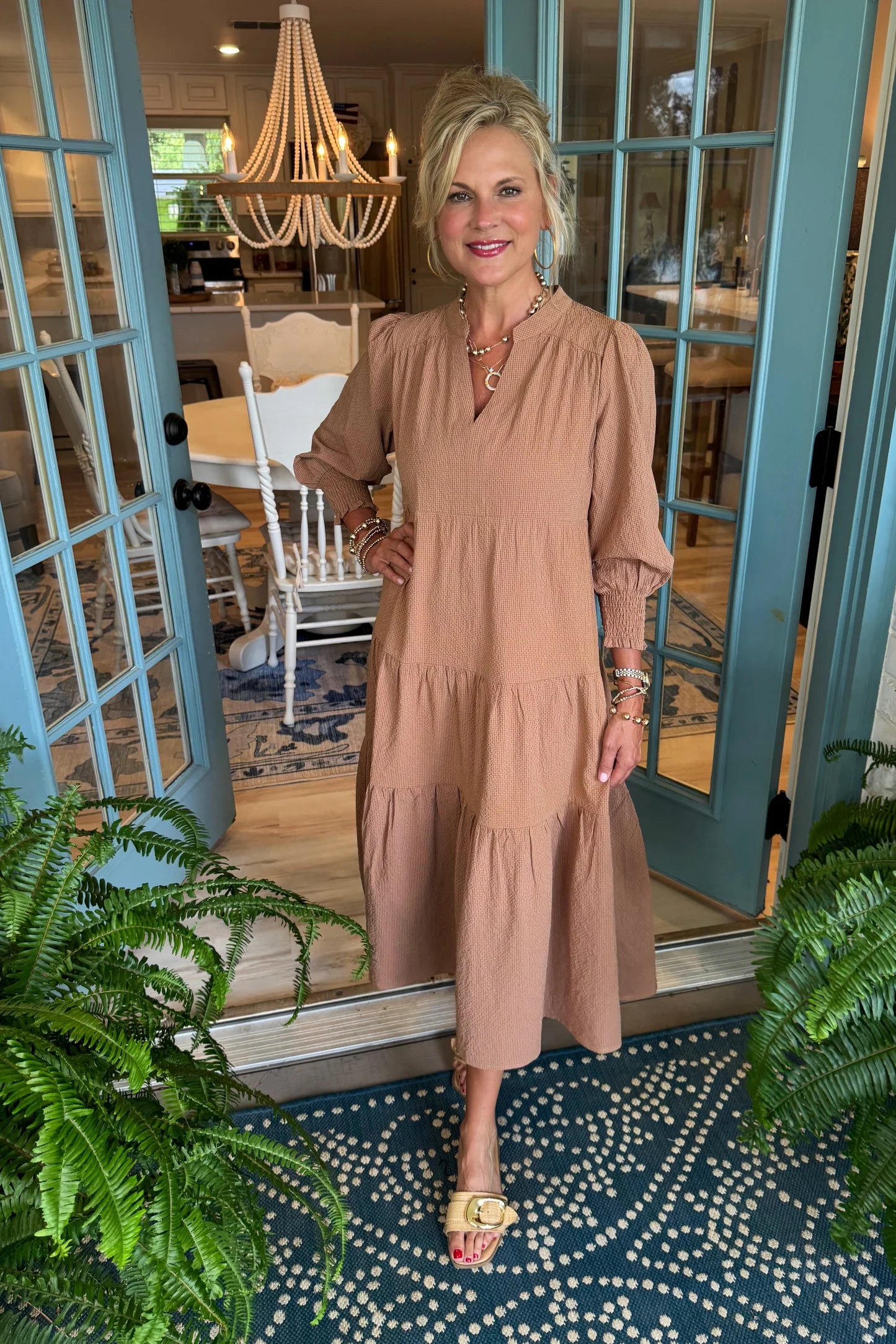 Carly Dress - Mocha