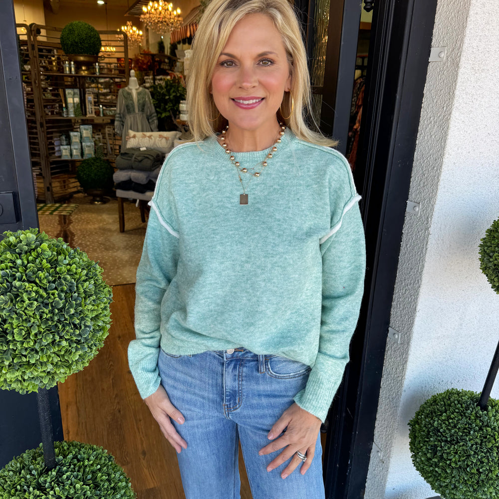 Hannah Sweater - Mint