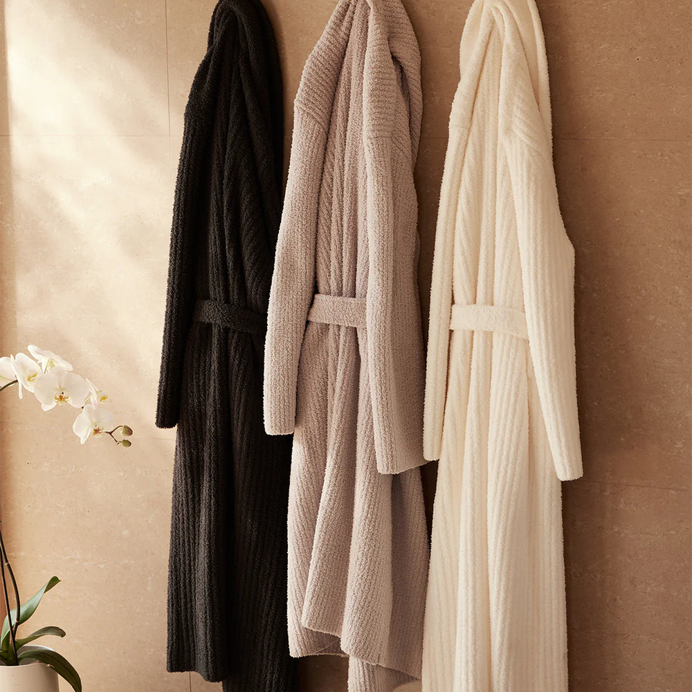 
                  
                    Barefoot Dreams Unisex Eco CozyChic Ribbed Robe- Carbon
                  
                