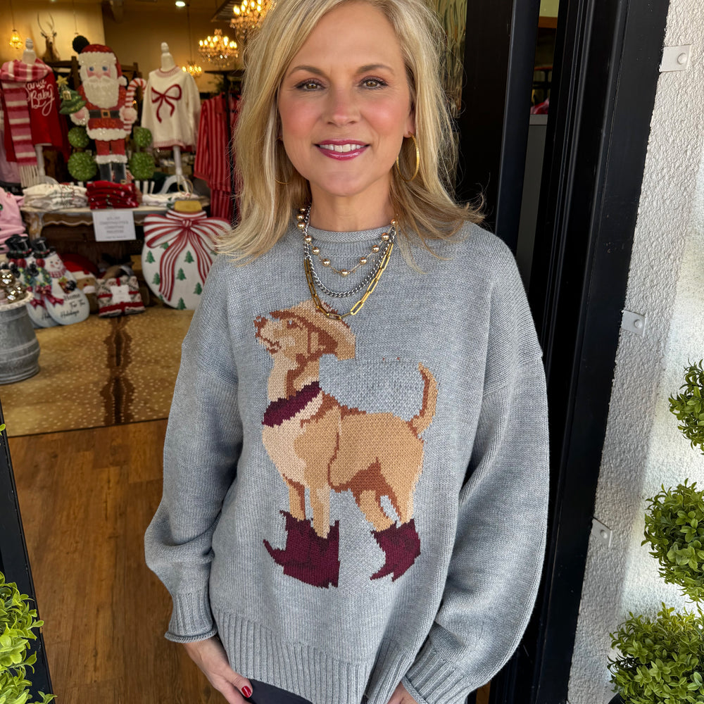 Waylon Sweater - Heather Grey