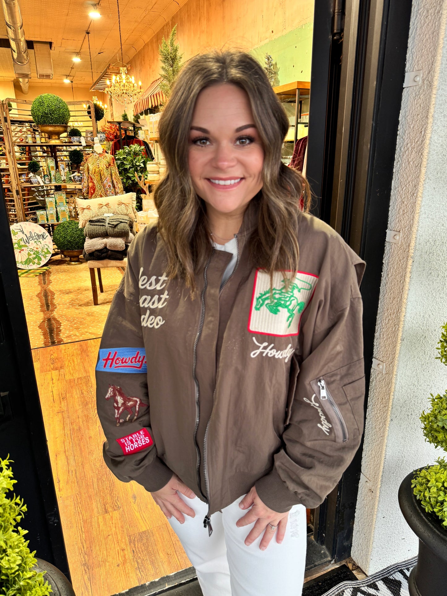 Joni Bomber Jacket - Mocha