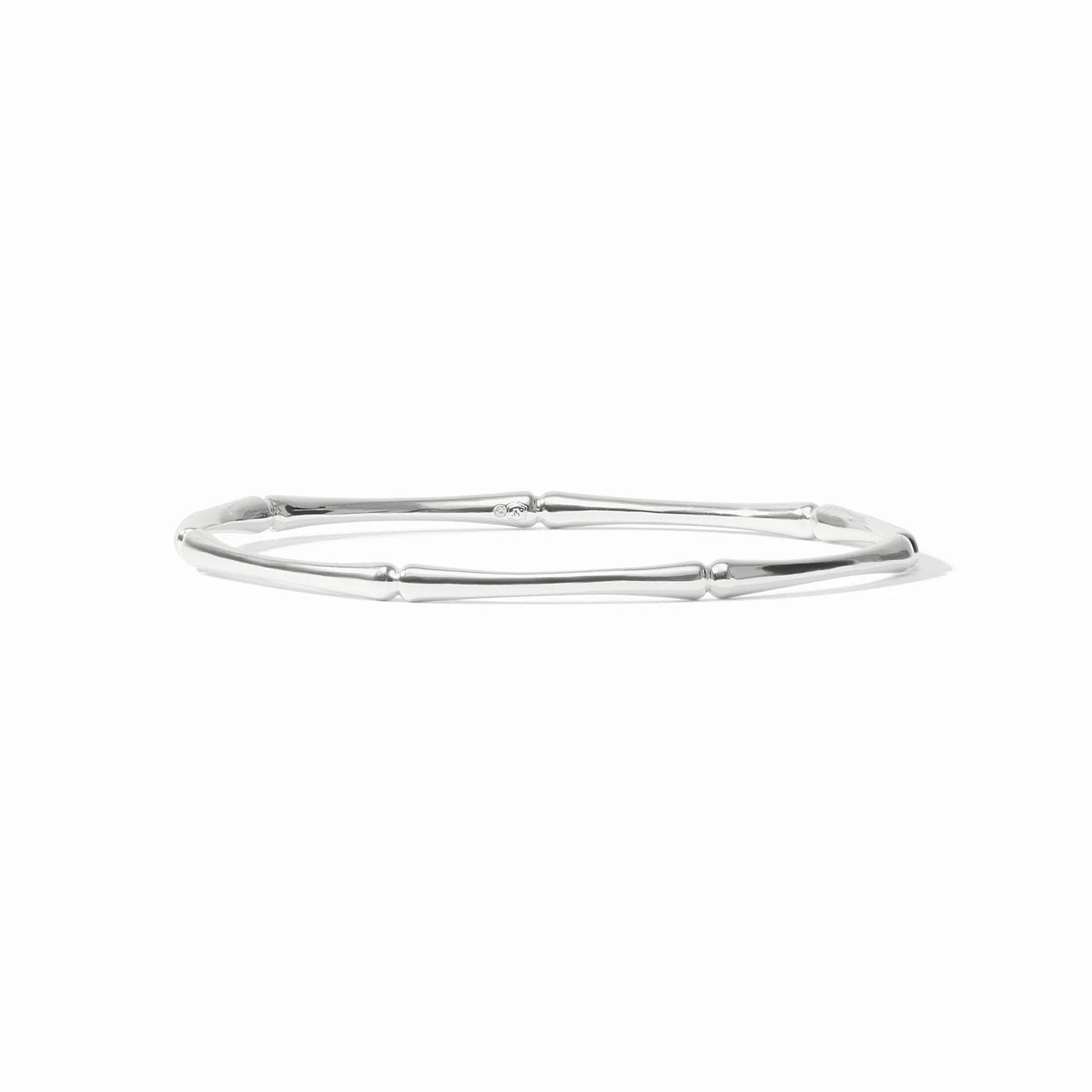 Bamboo Bangle -Silver