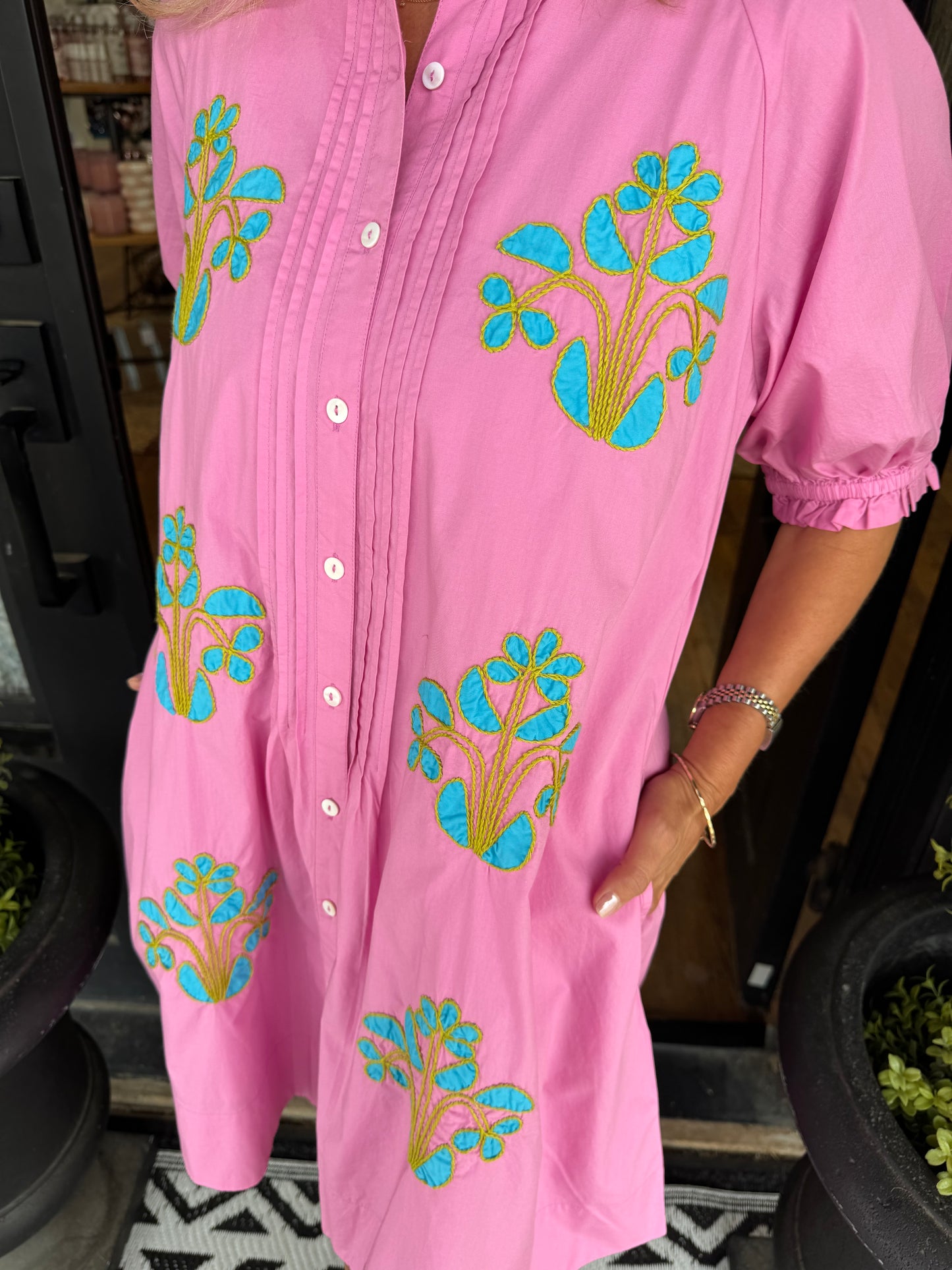 Uncle Frank Embroidery Dress