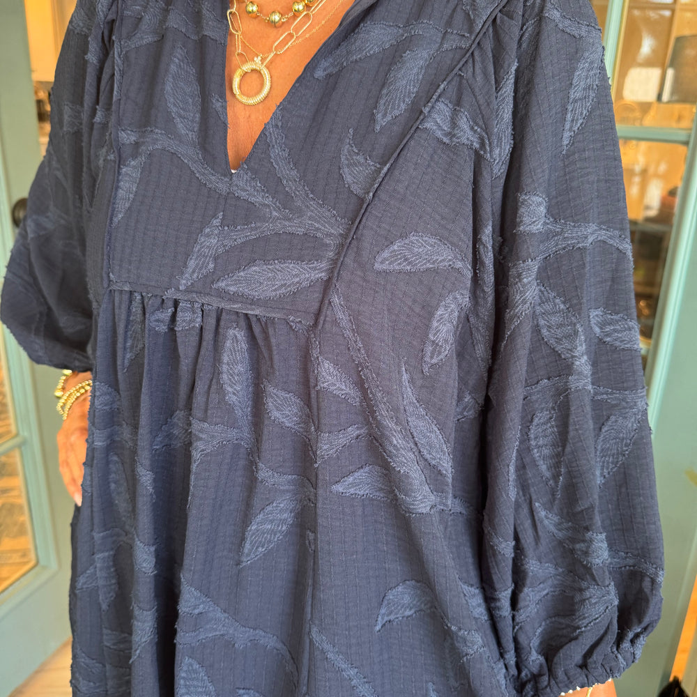 Jessy Dress - Navy