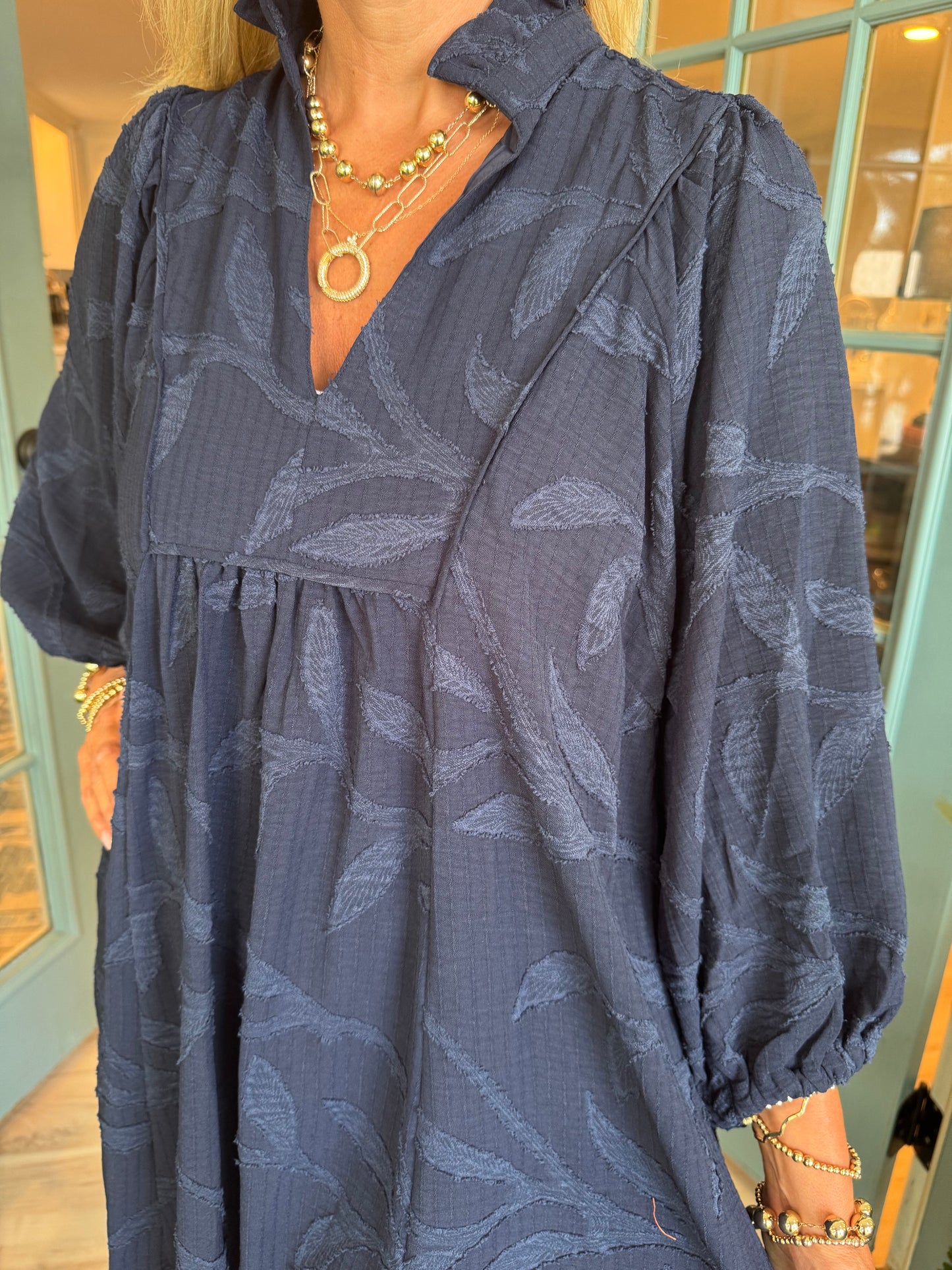 Jessy Dress - Navy
