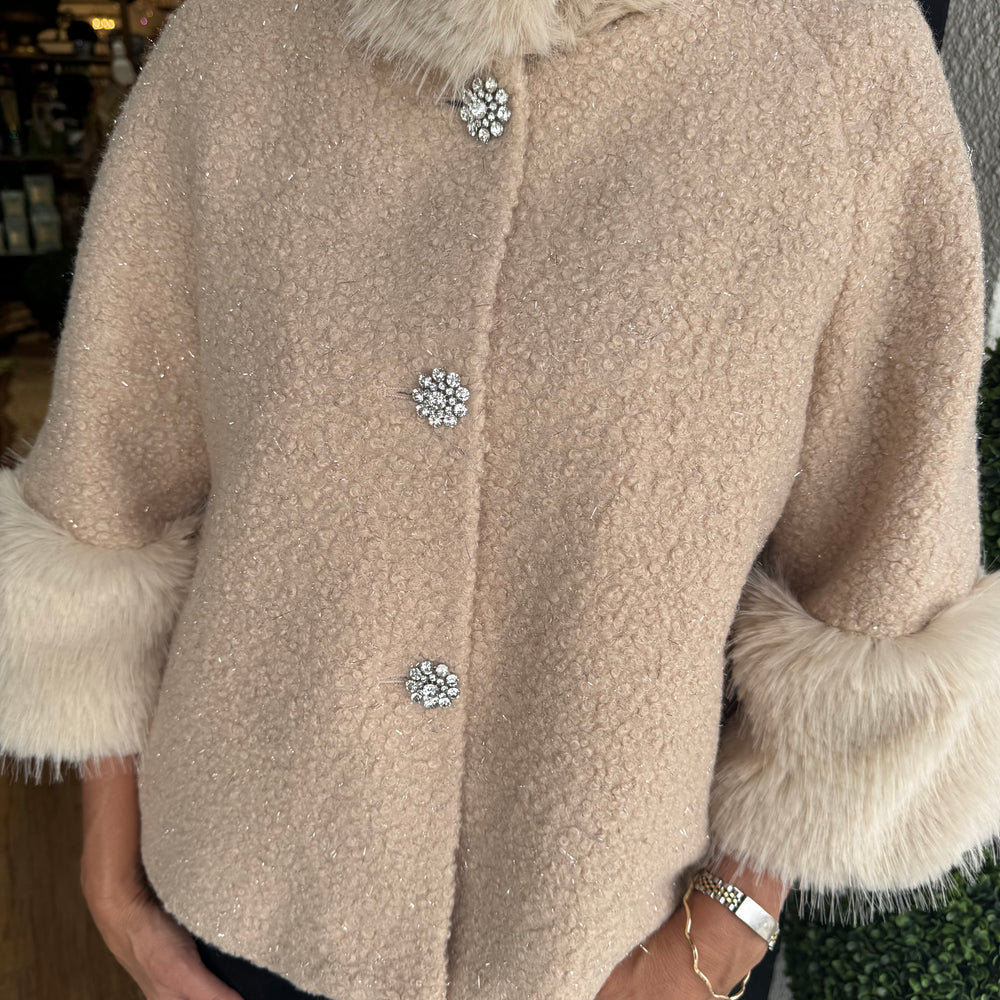 
                  
                    Ivy Jane Boucle Fur Trim Jacket
                  
                