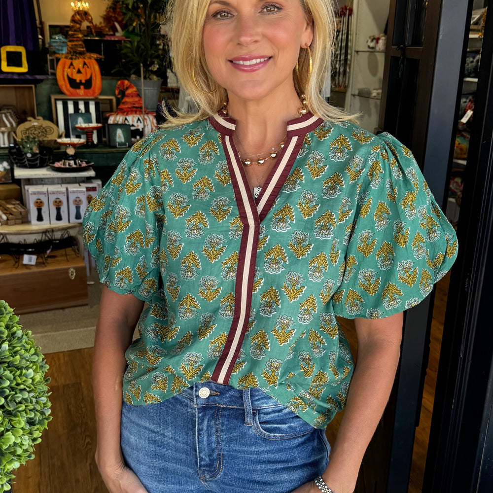 Lily Top - Mint