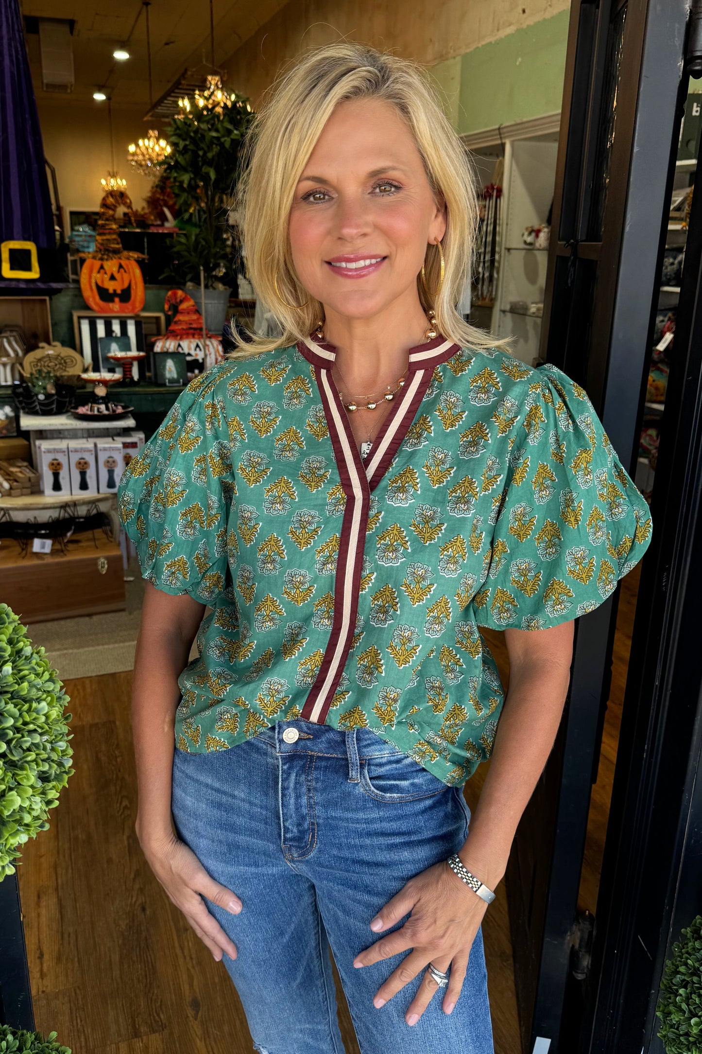 Lily Top - Mint