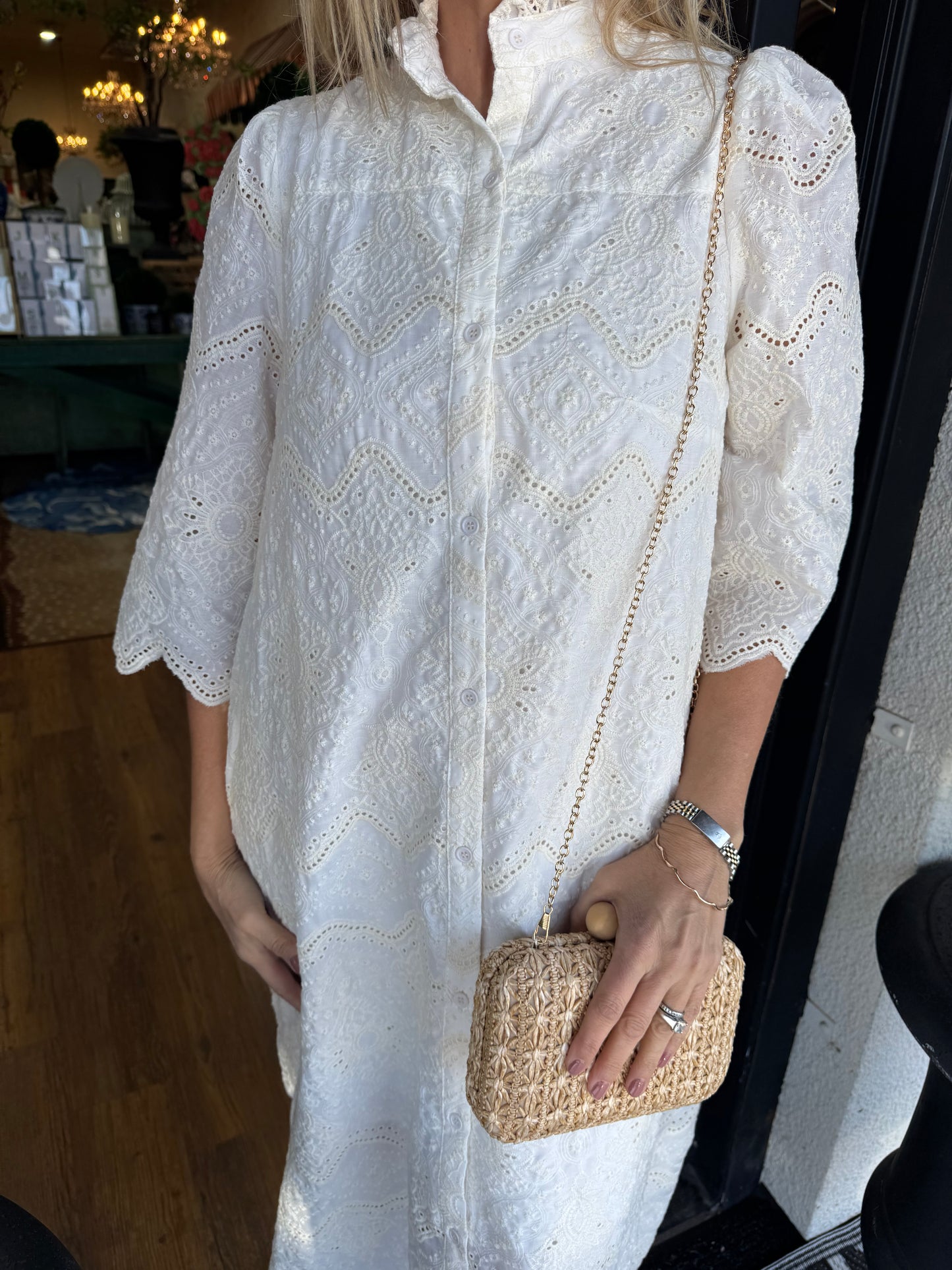 Camille Dress - Ivory