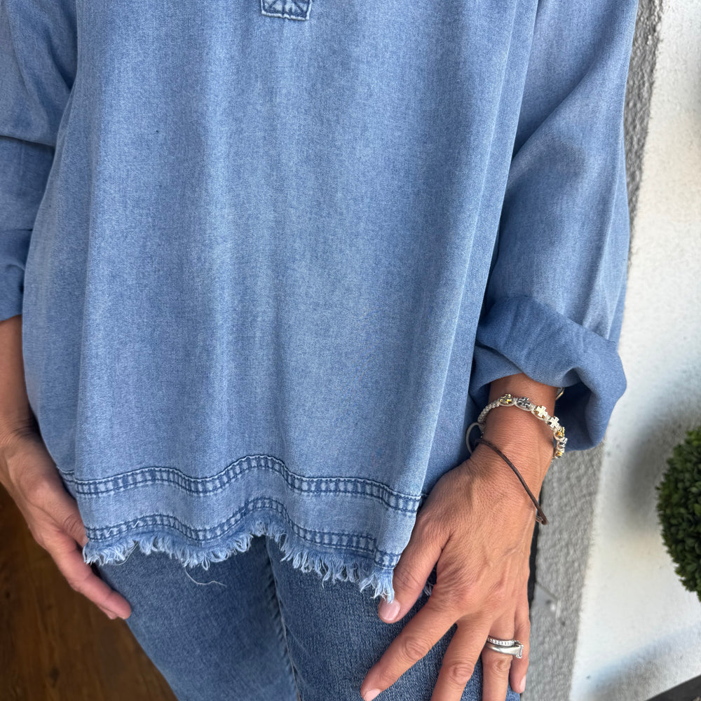 
                  
                    Autumn Top - Dark Denim
                  
                