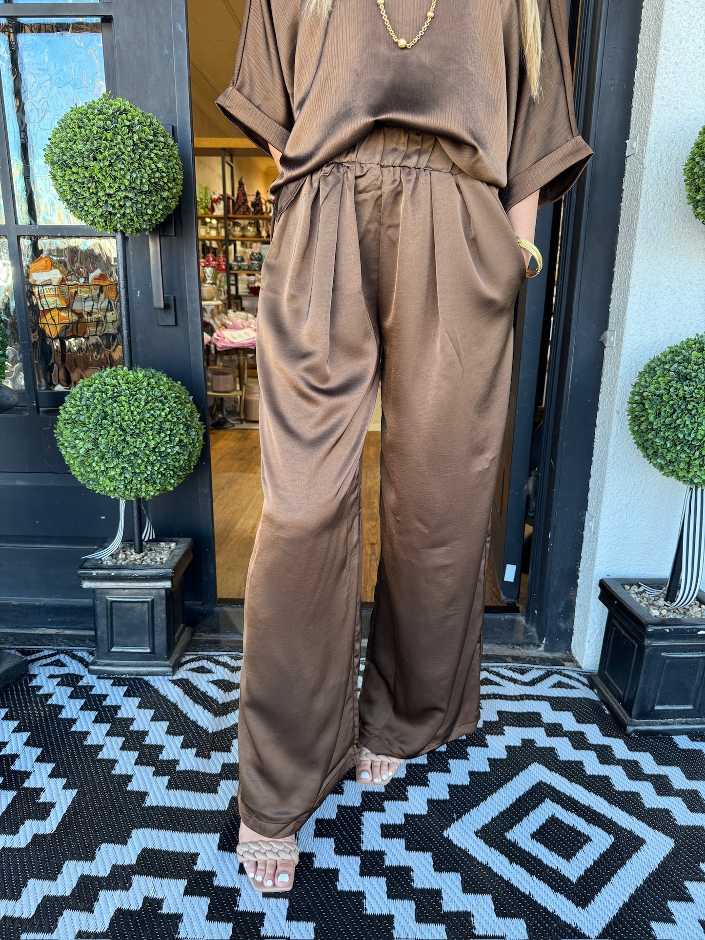 Zelda Pants- Brown