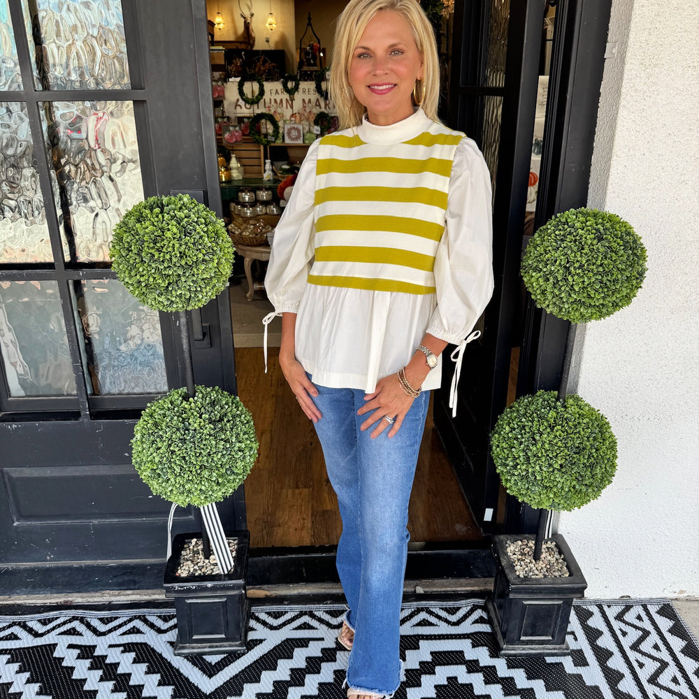 Bailey Top - Chartreuse