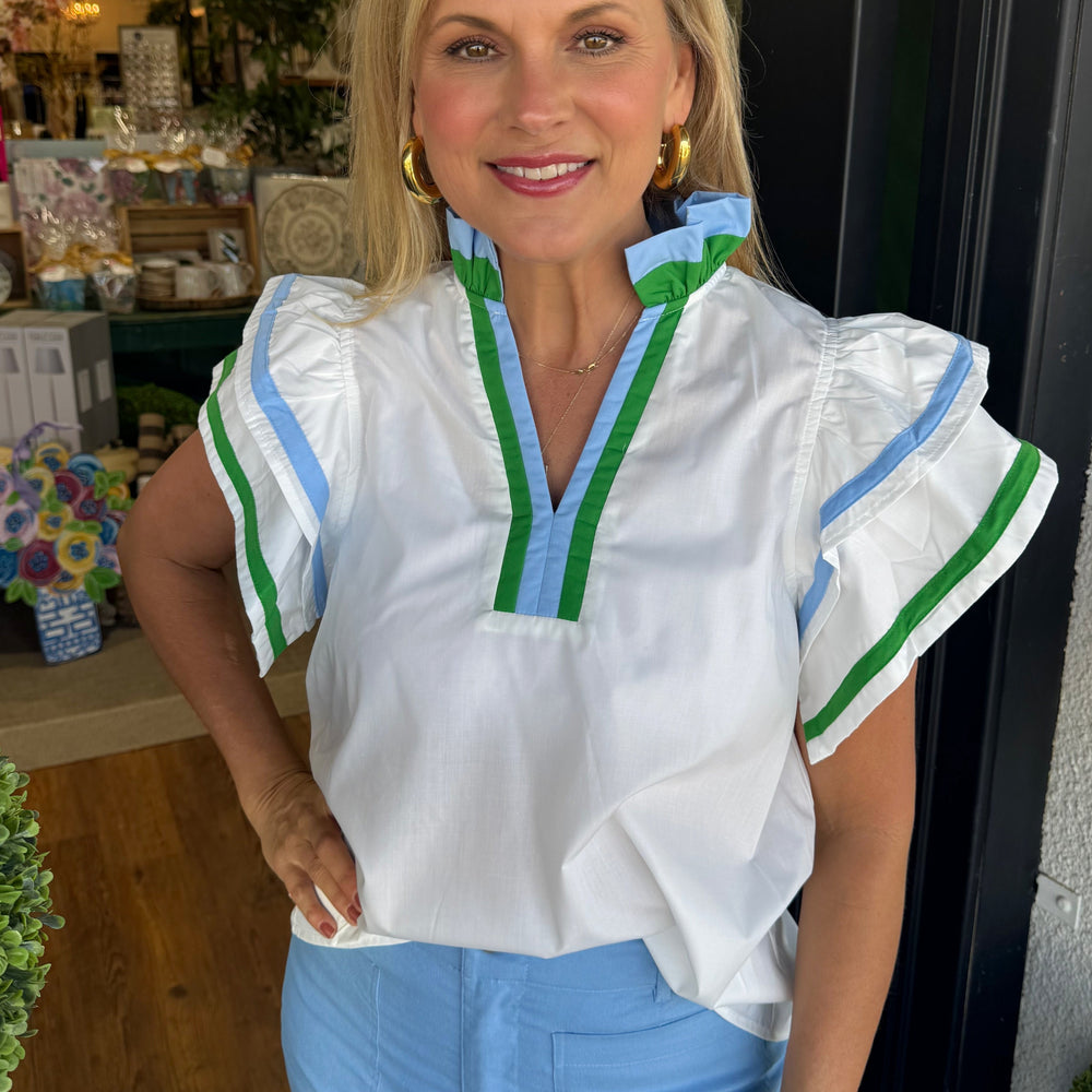 Astrid Top- White