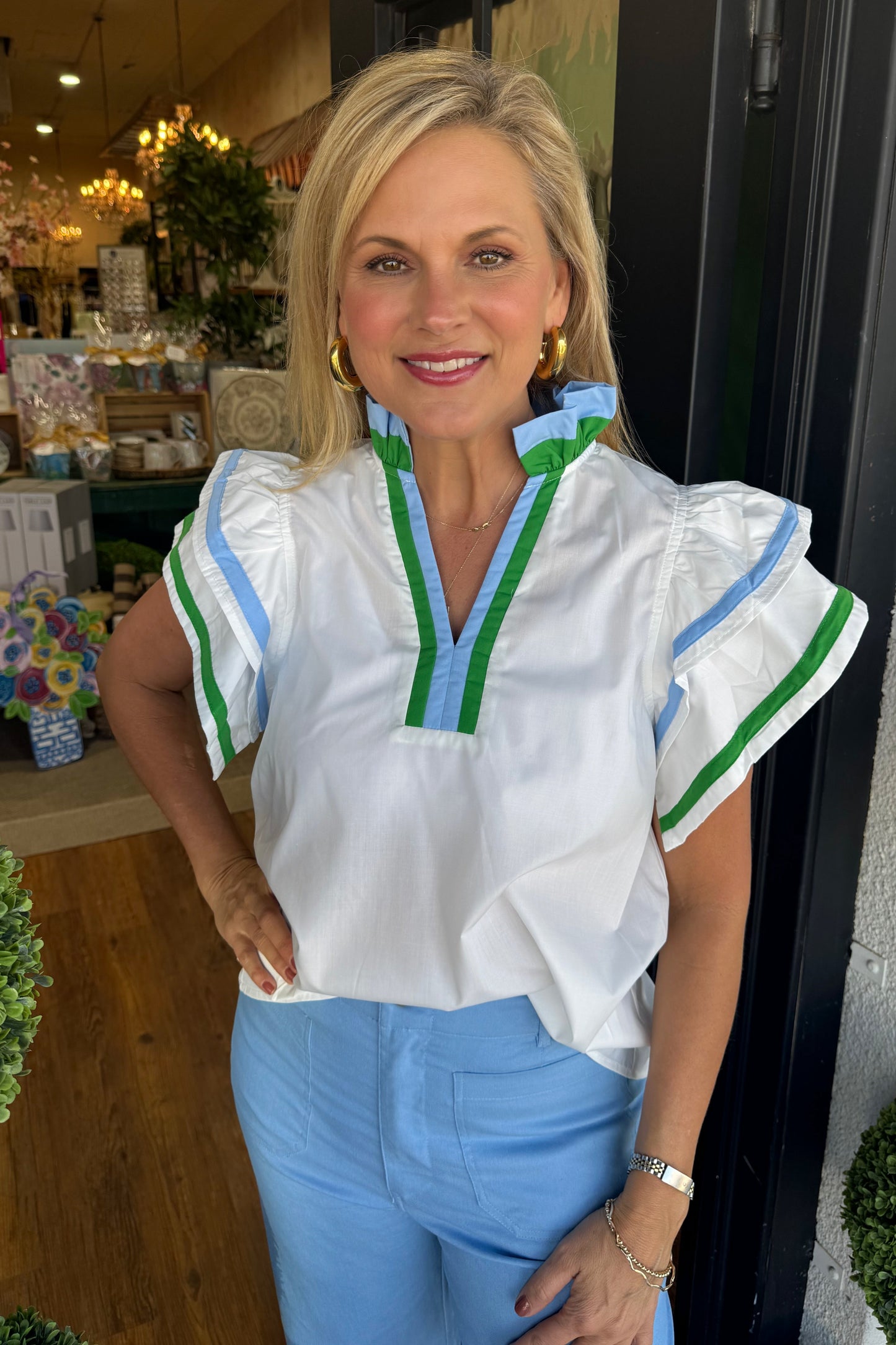 Astrid Top- White