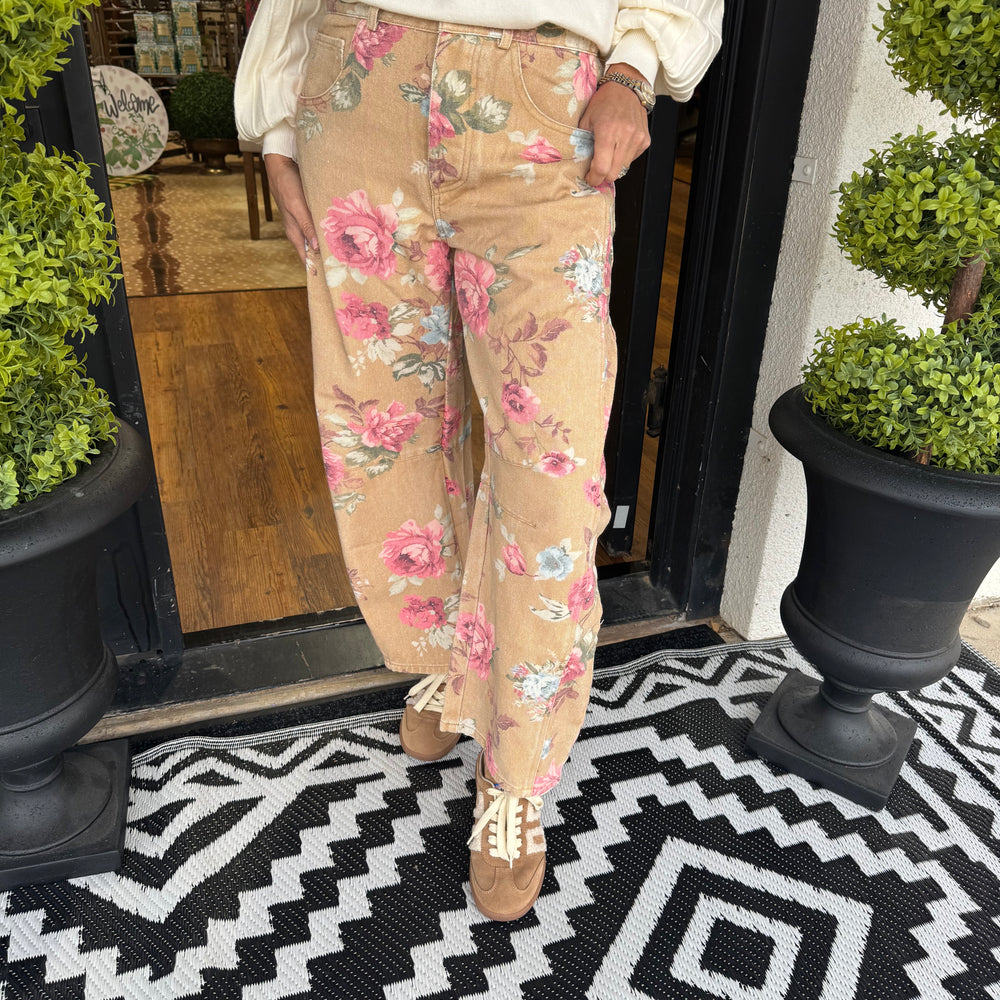 Terra Pants - Rose Garden