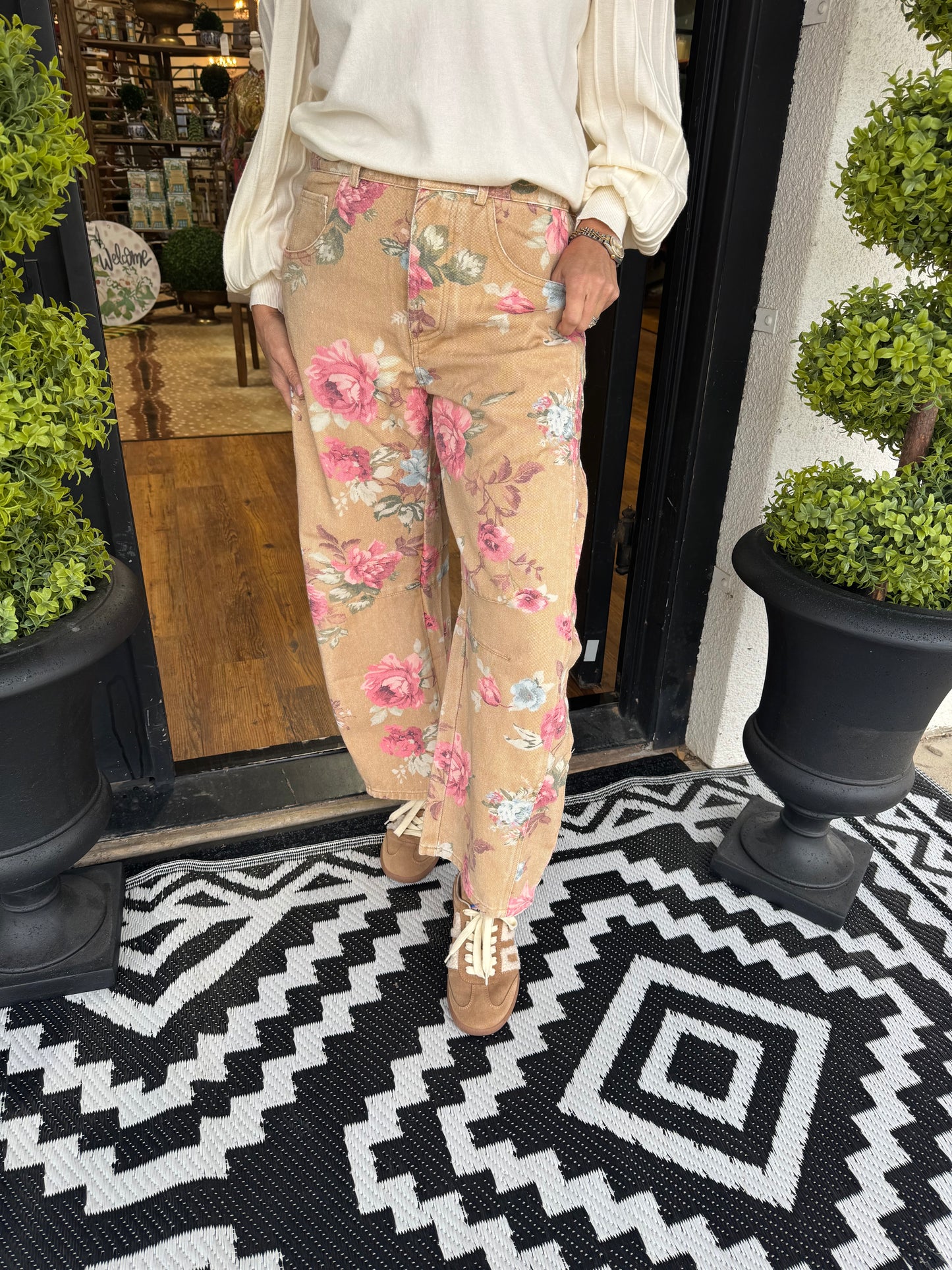 Terra Pants - Rose Garden