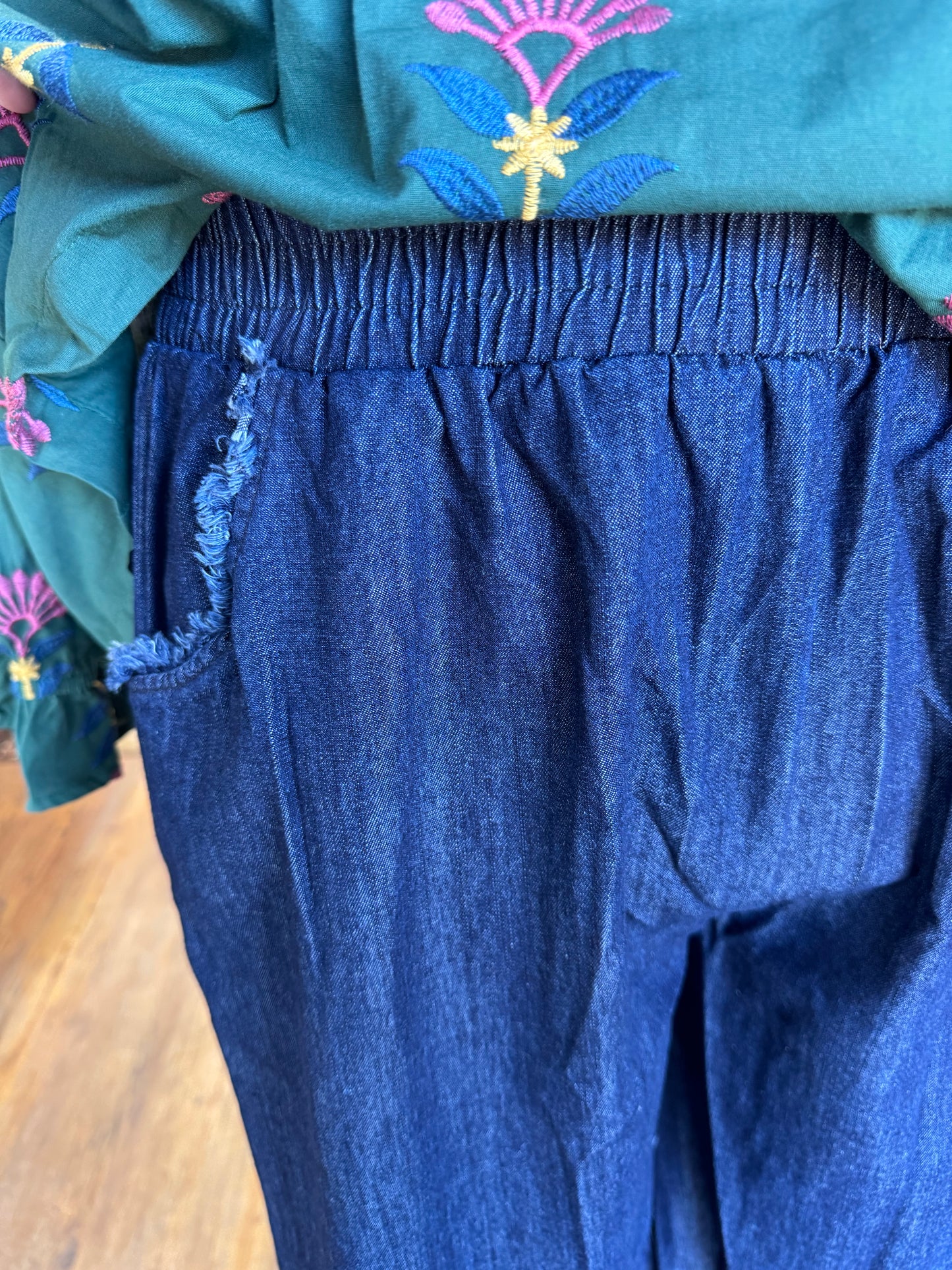 Gabi Pants - Dark Denim