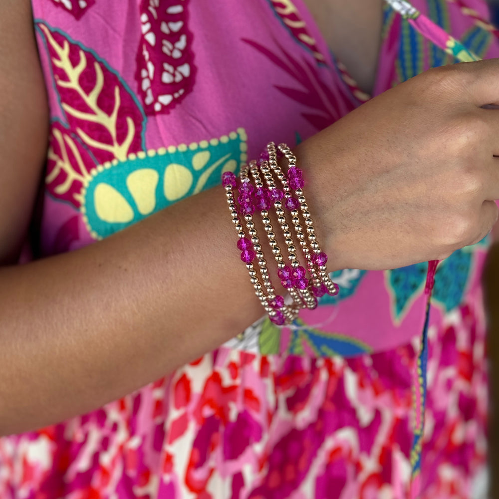 
                      
                        Braylee Bracelets - Magenta
                      
                    