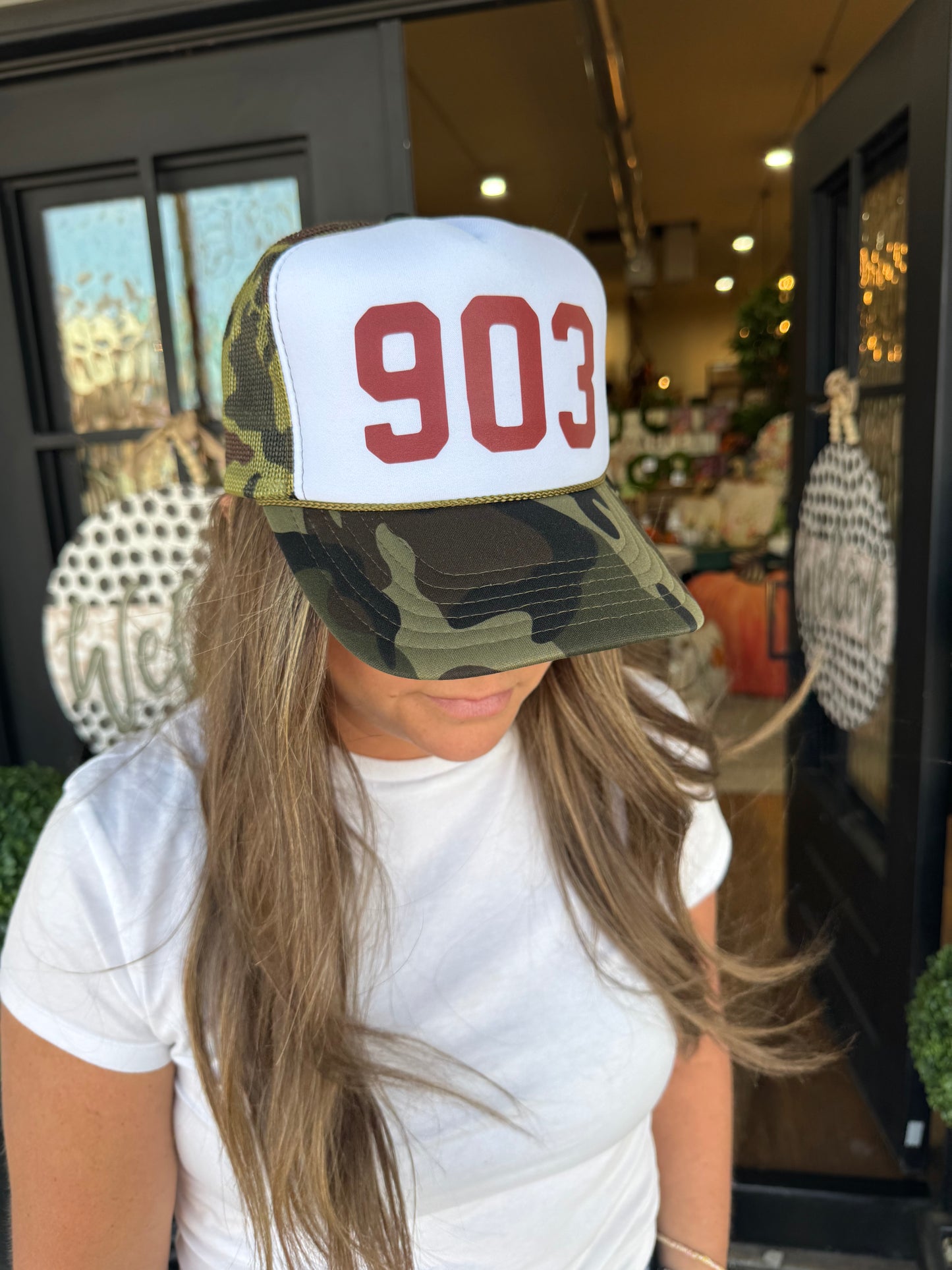903 Camo Trucker Hat