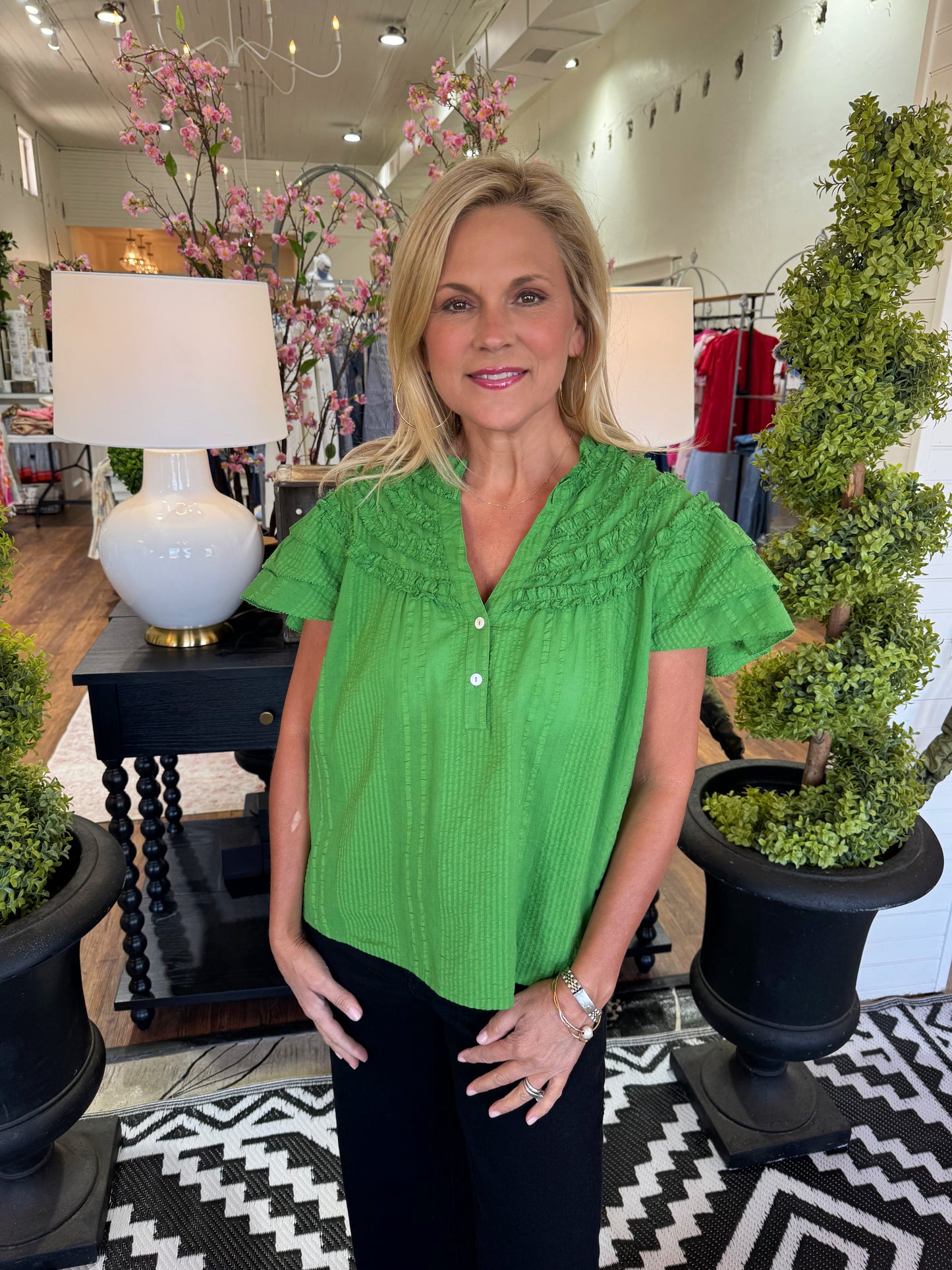 Miranda Top - Green