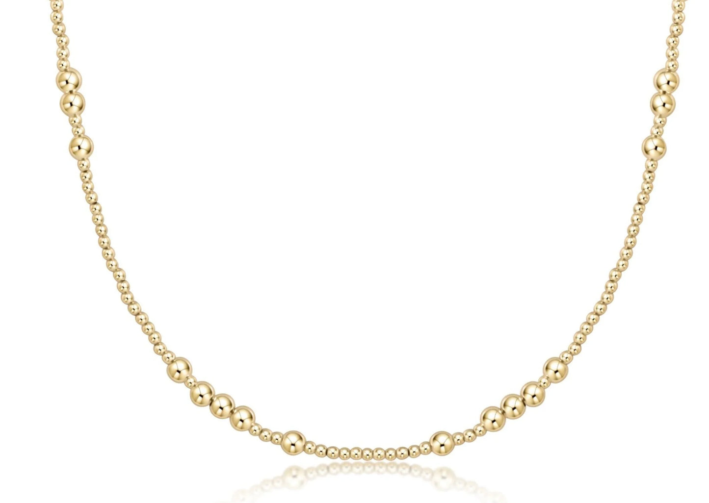 17” Choker Hope Unwritten - 4mm Gold