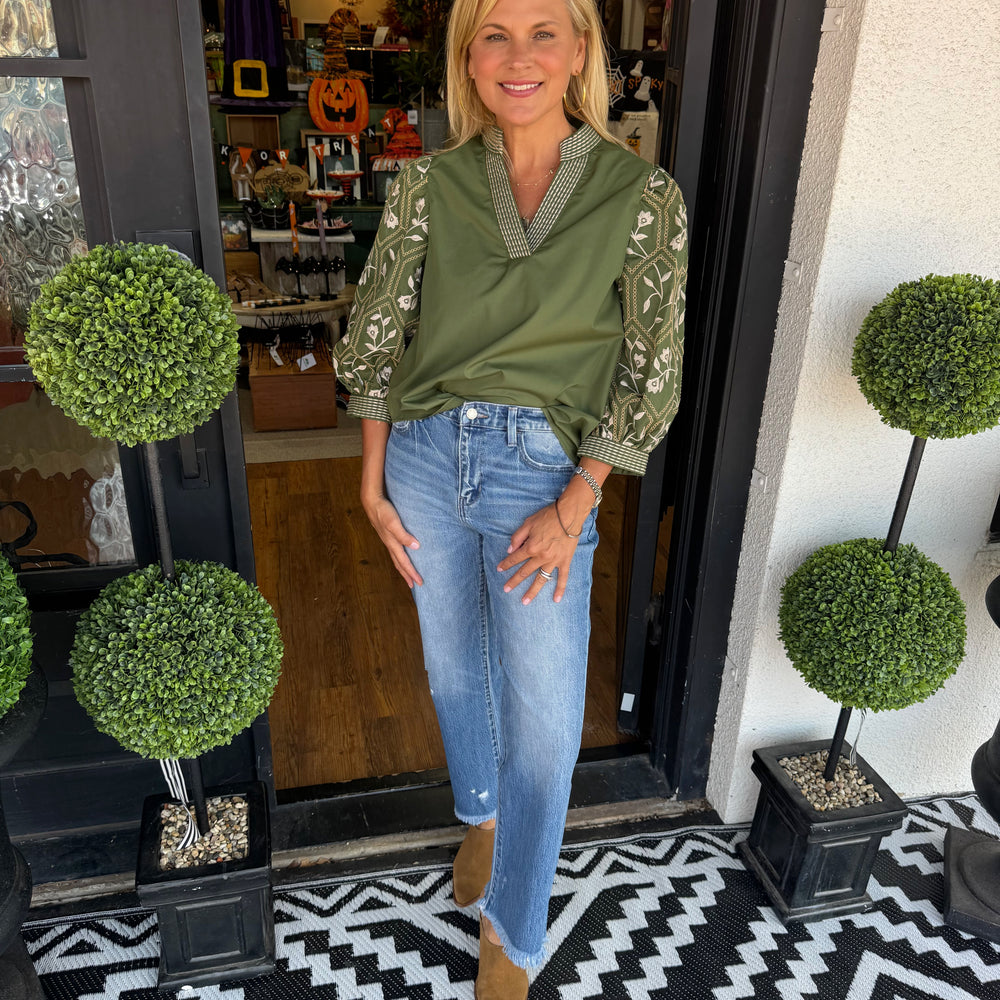 Van Top - Olive