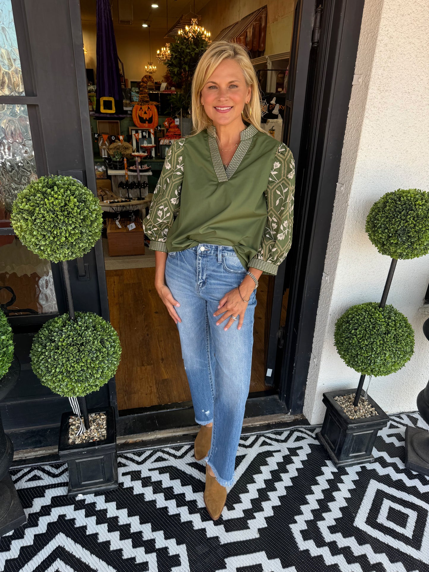 Van Top - Olive