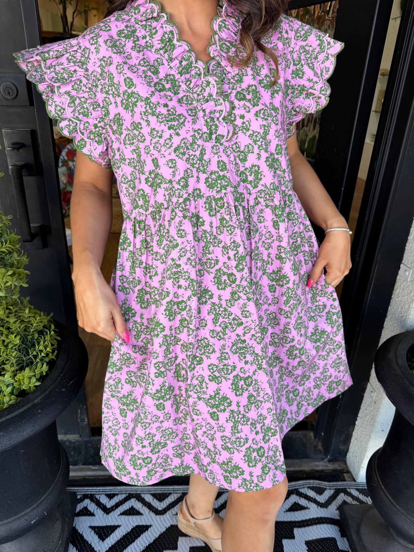 Bria Dress - Pink