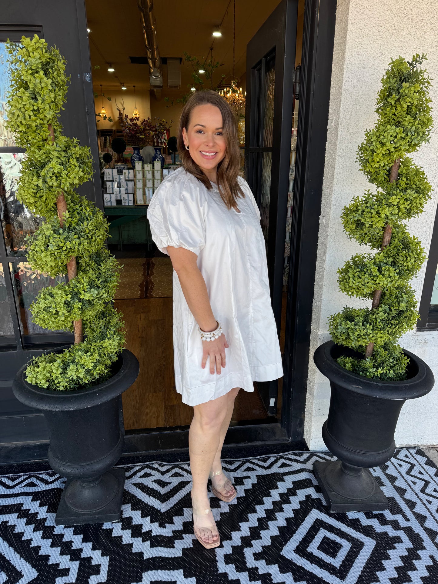 Kim Dress - Off White