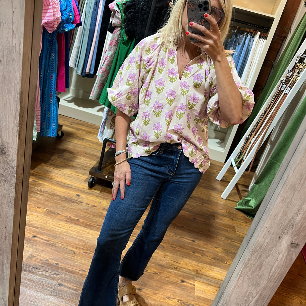 
                  
                    Brooklyn Floral Top- Blush Mix
                  
                