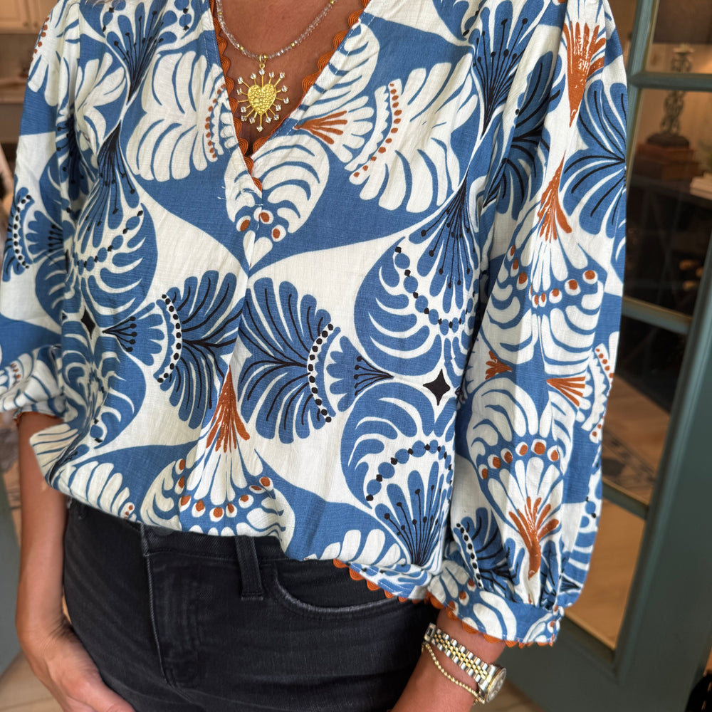 
                  
                    Mae Top - Blue
                  
                