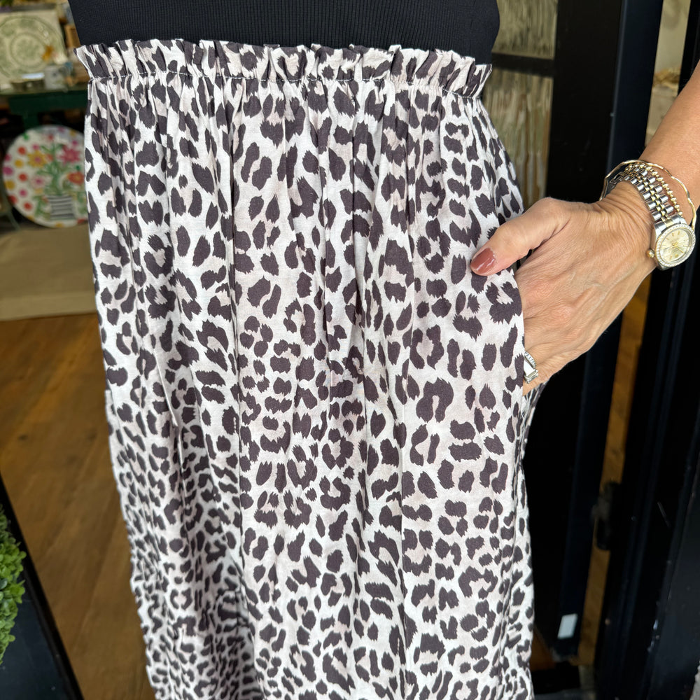 Mary Cheetah Maxi Dress