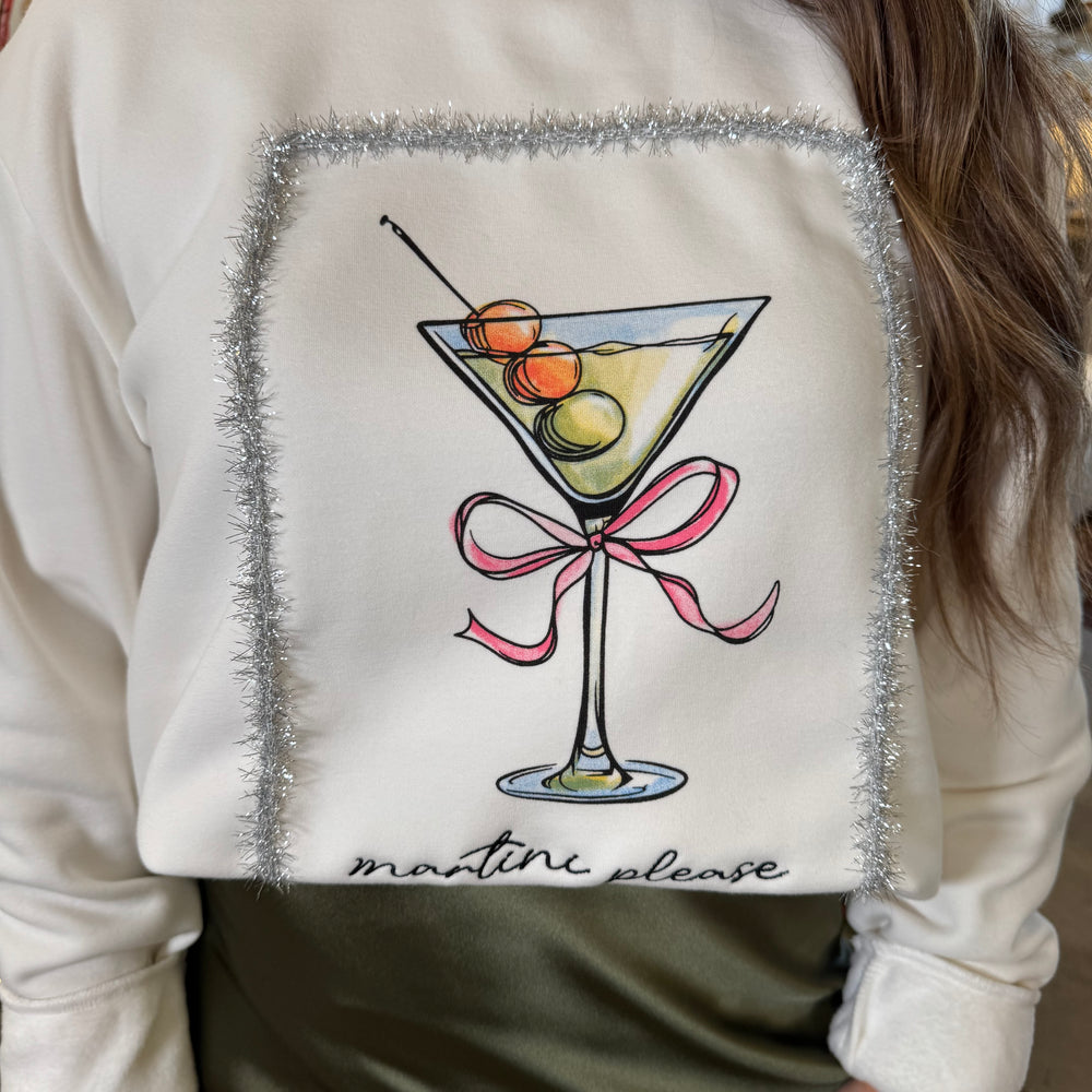 
                  
                    Clare Martini Please Sweatshirt
                  
                