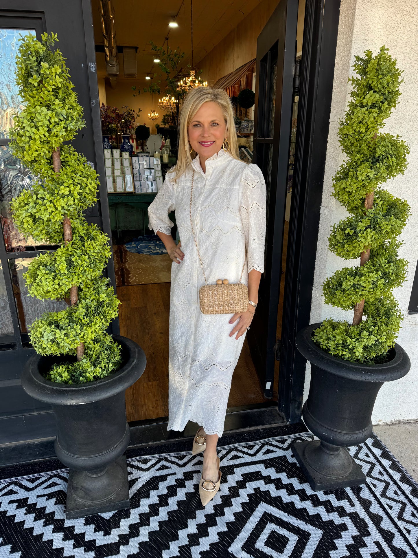 Camille Dress - Ivory