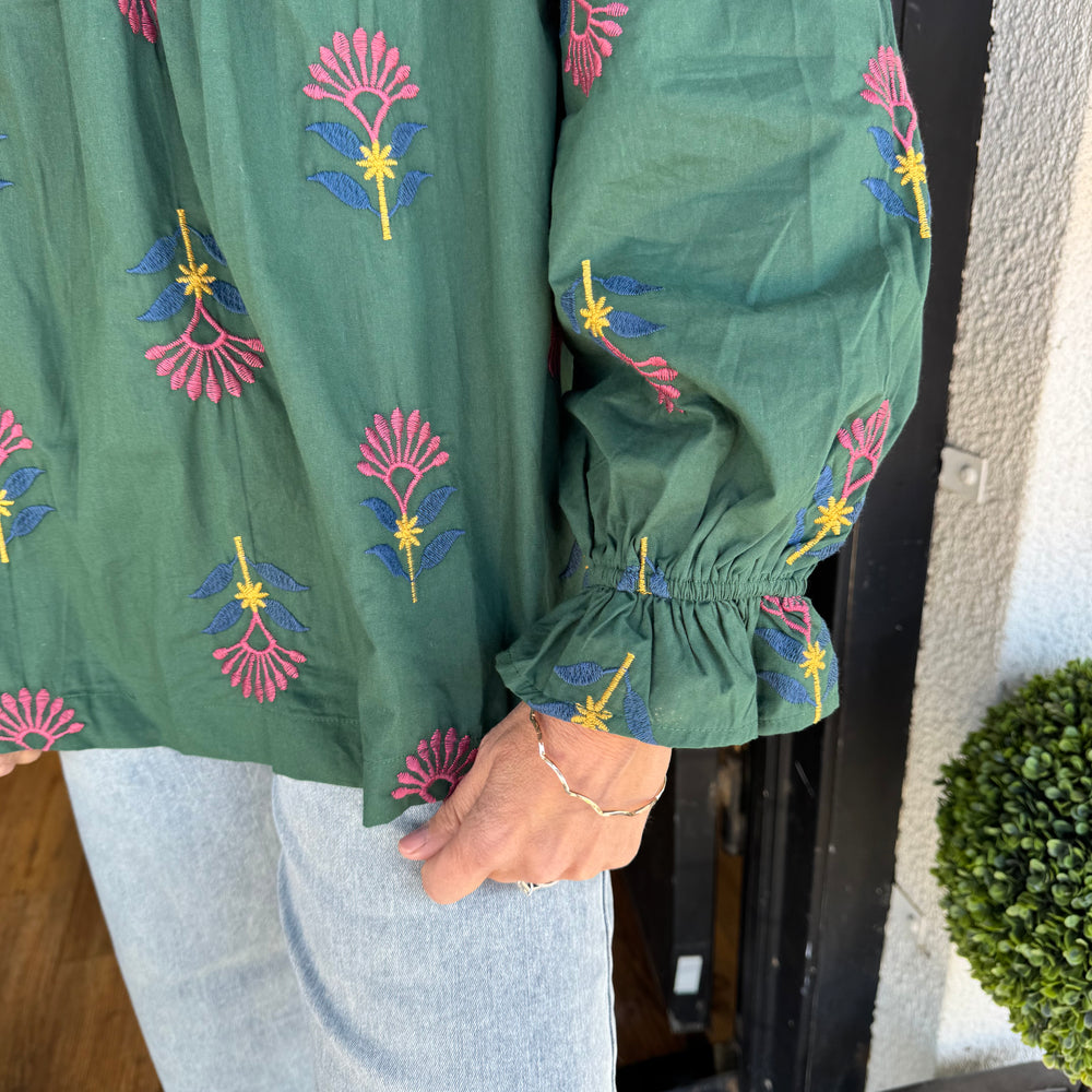 
                  
                    Lucy Top - Hunter Green
                  
                