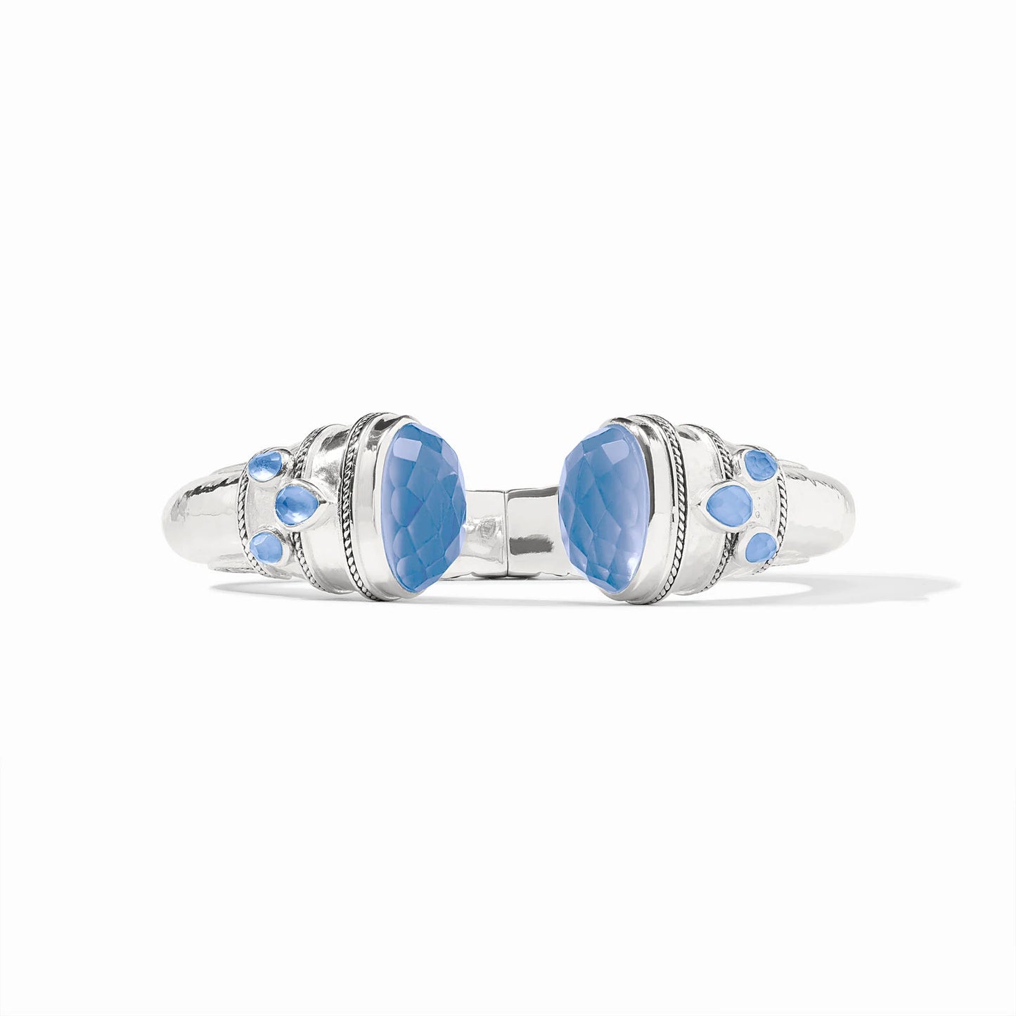 Cannes Cuff - Iridescent Chalcedony Blue