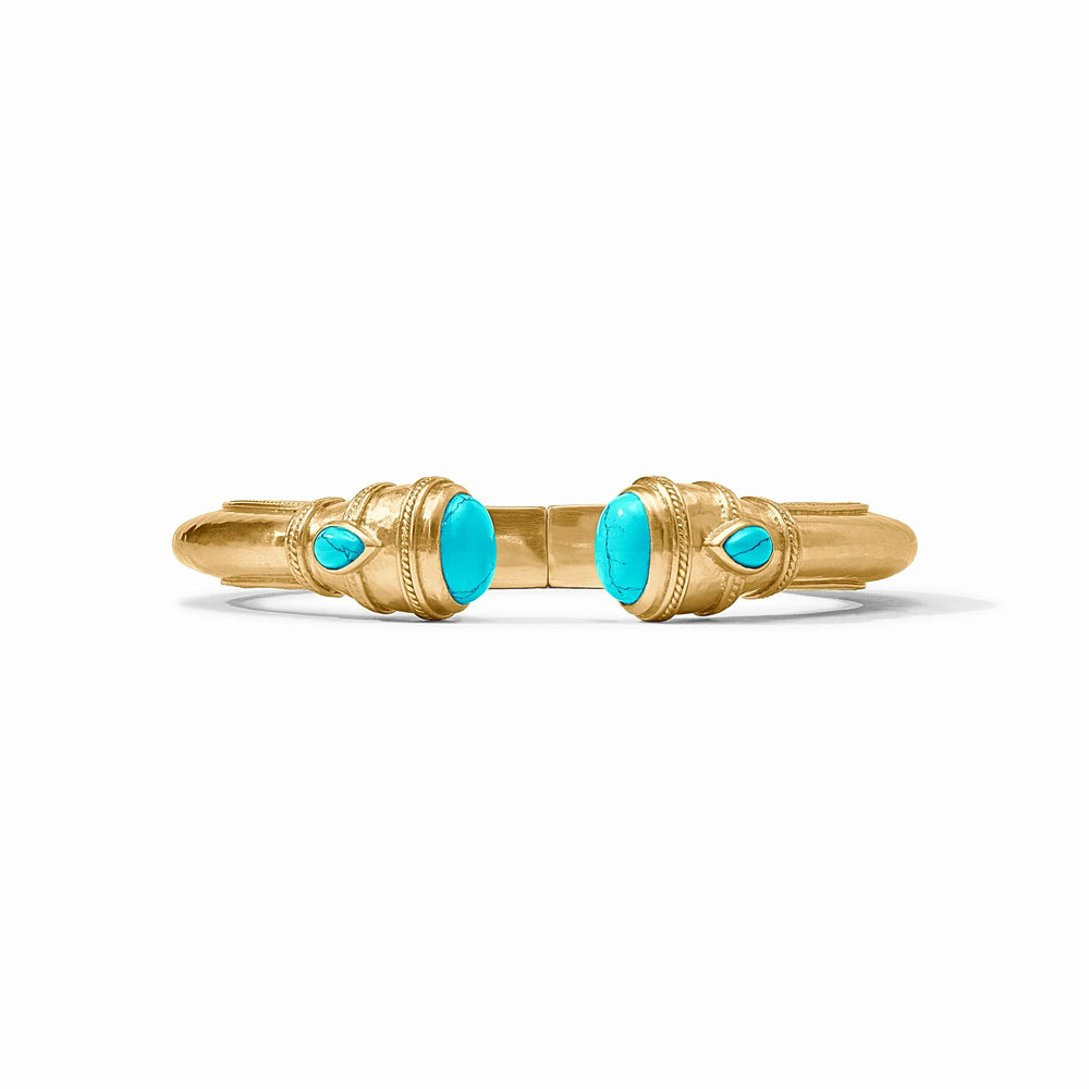 Cannes Demi Cuff - Turquoise Blue - OS