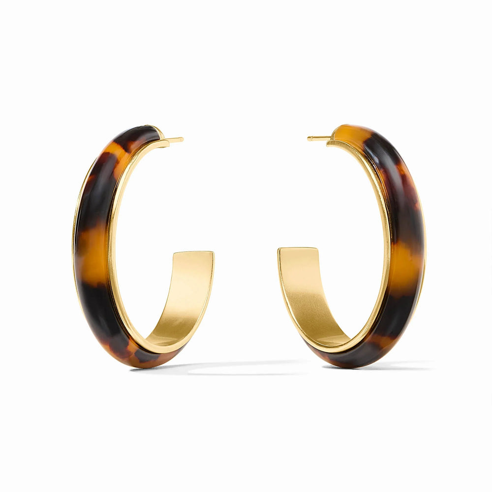 Carnaby Hoop - Tortoiseshell - L