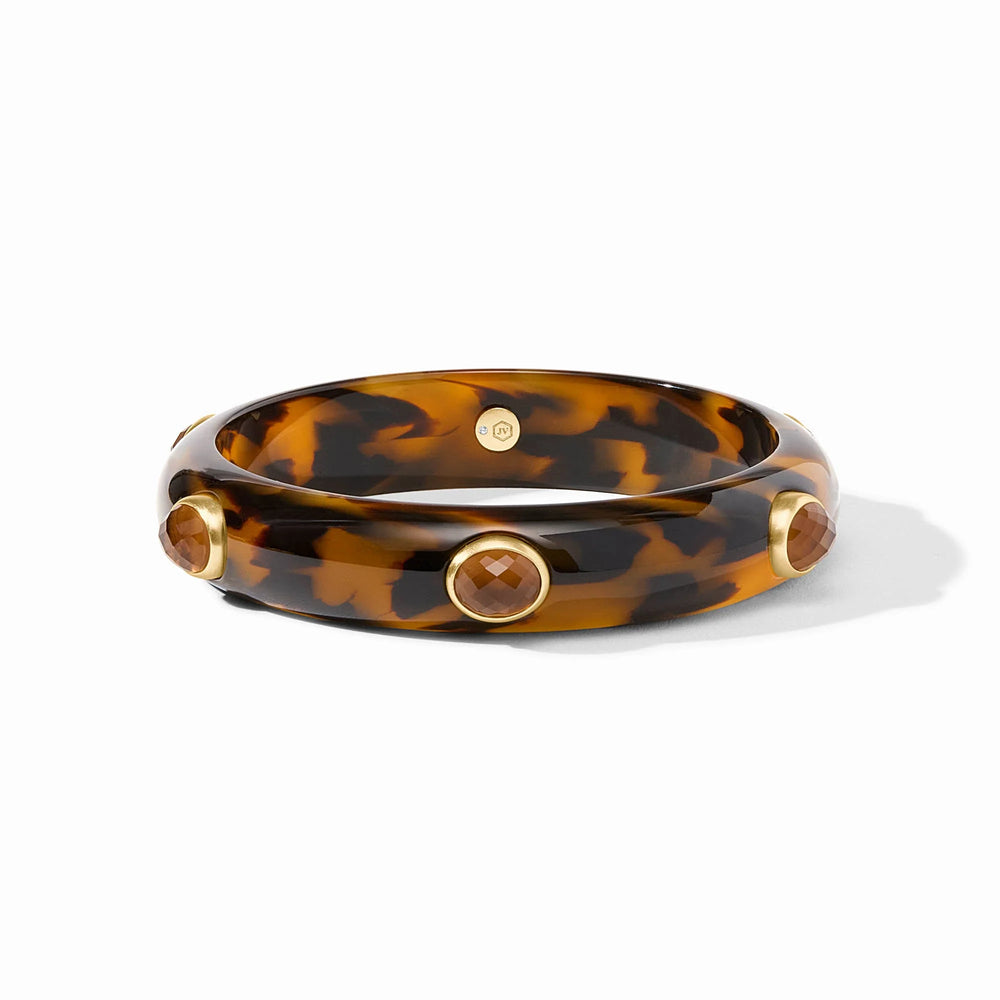 Carnaby Stone Bangle - Tortoiseshell - M