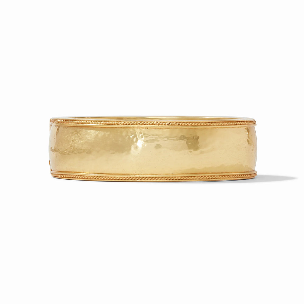 
                  
                    Cannes Statement Hinge Bangle - Gold
                  
                