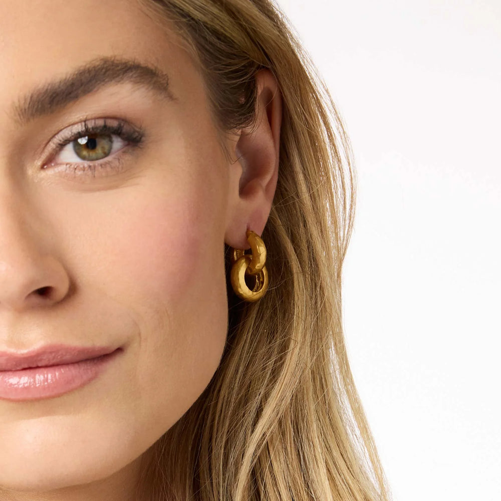 Catalina 2 in 1 Earring - Gold - OS