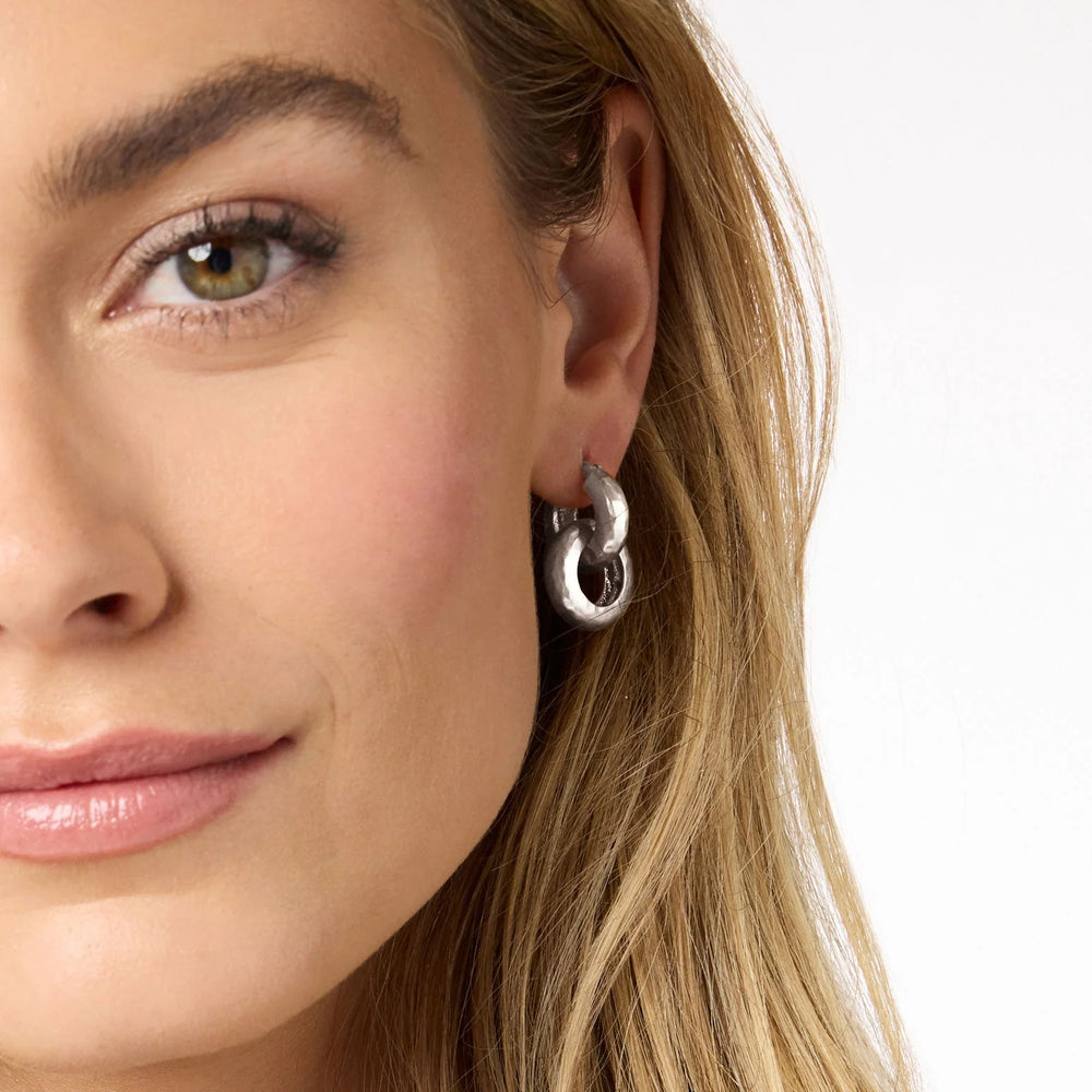 Catalina 2-in-1 Earring - Silver - OS