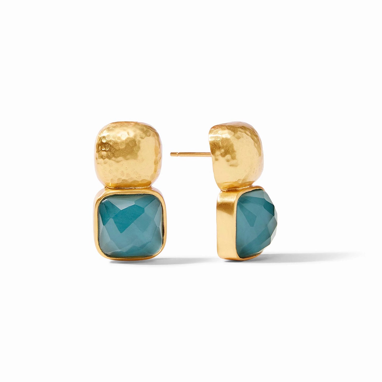 Catalina Earring - Iridescent Montana Blue