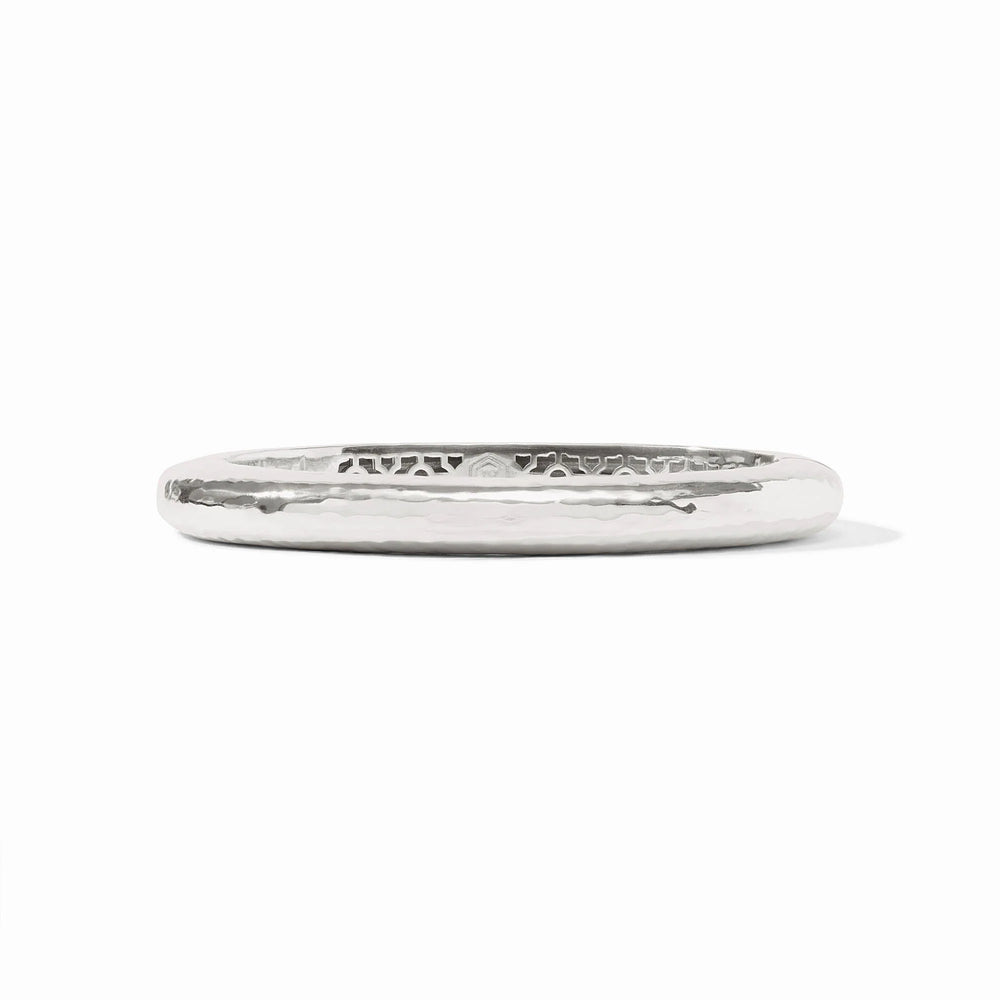 Catalina Hinge Bangle - Silver - OS