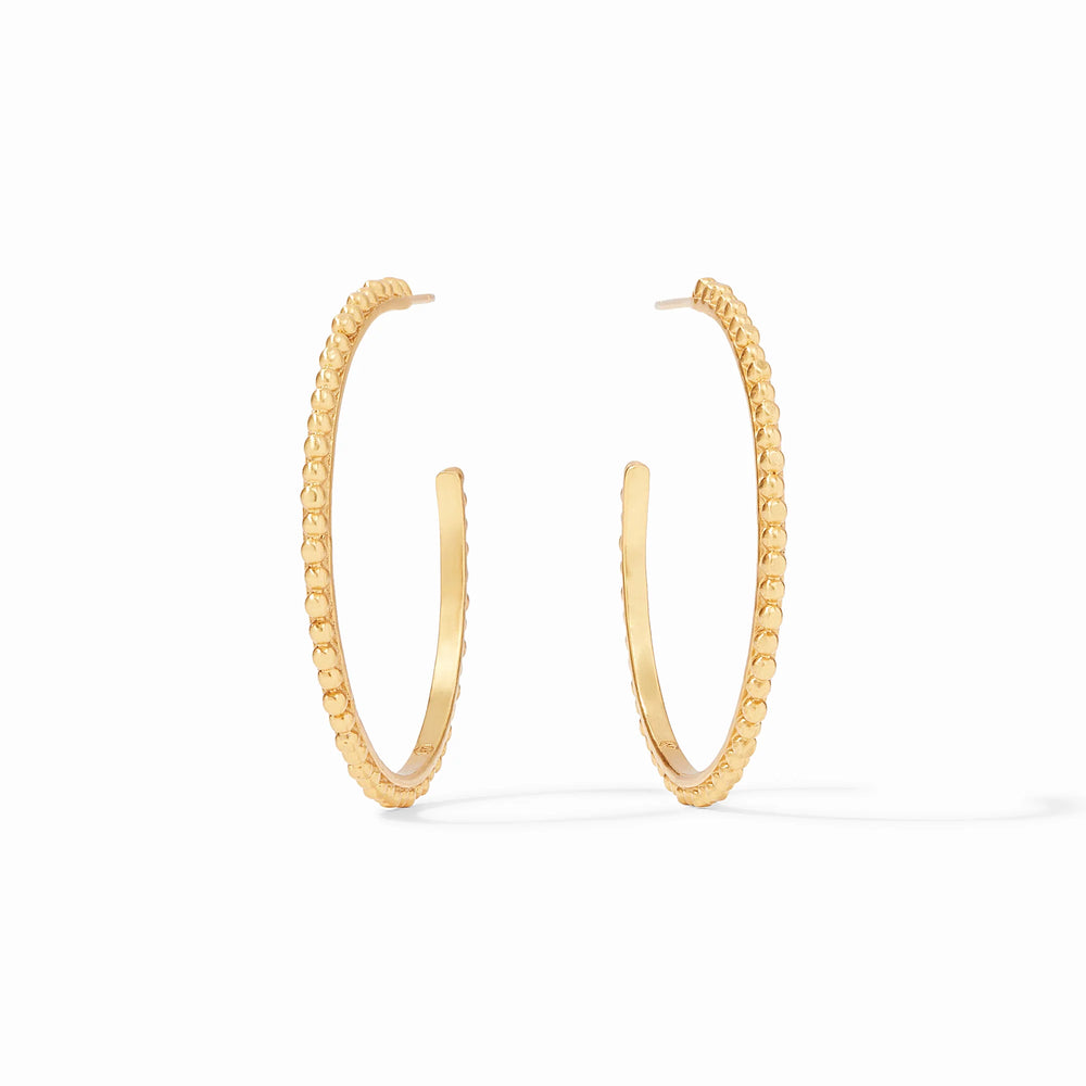 
                  
                    Colette Bead Hoop - Gold
                  
                