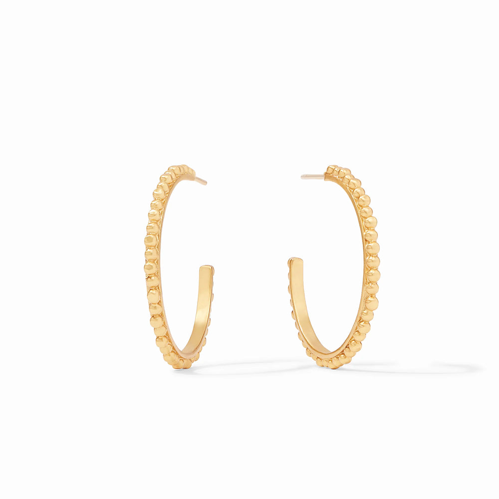 
                  
                    Colette Bead Hoop - Gold
                  
                